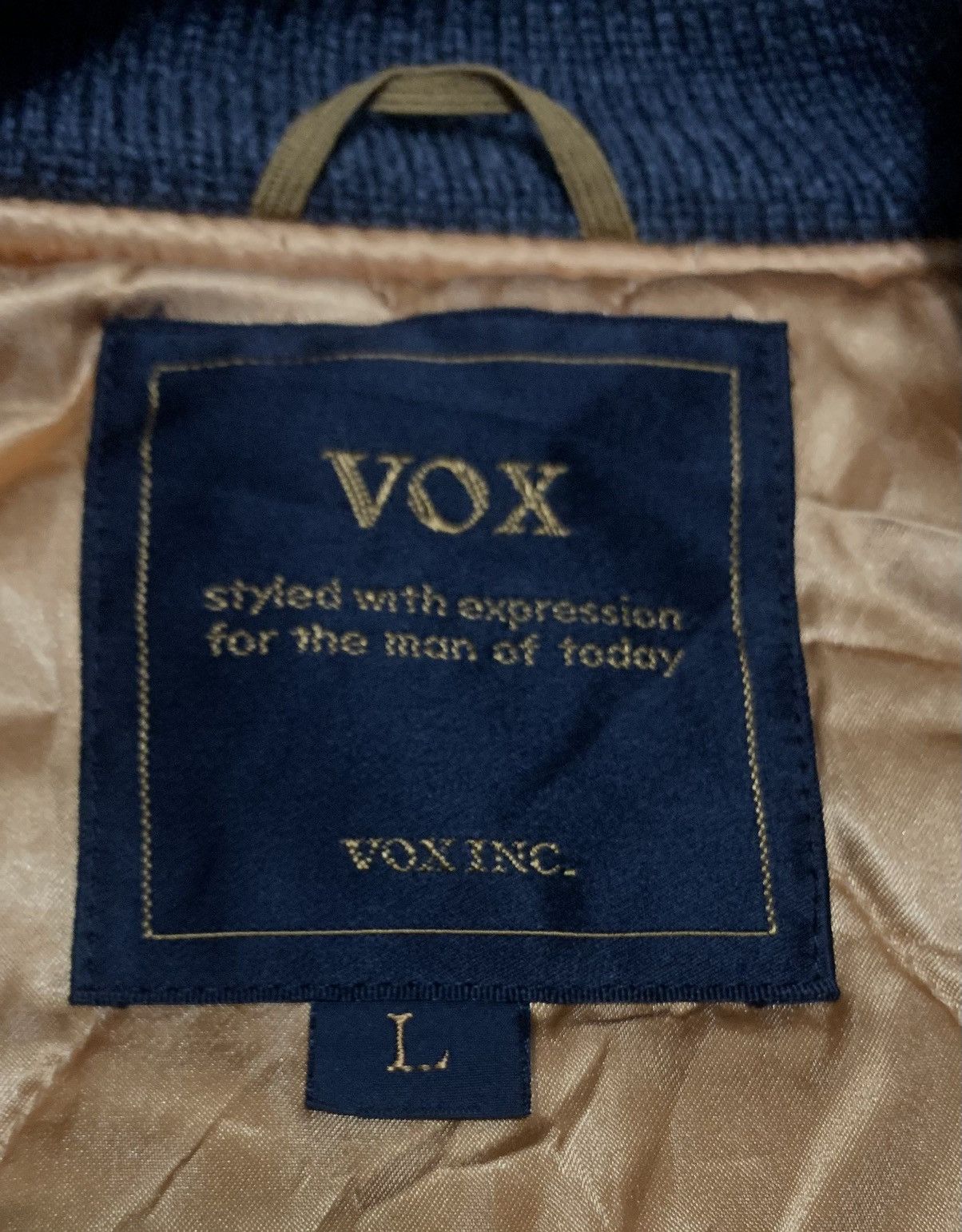 Japanese Brand Vintage 90s Japanese Vox Wool Varsity Jacket Size US L / EU 52-54 / 3 - 7 Thumbnail
