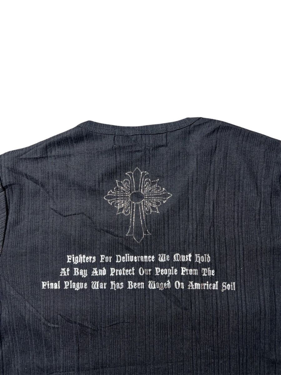 Japanese Brand Y2K Japanes First Parking Chrome Hearts Ifsix Vkei Style Size US M / EU 48-50 / 2 - 4 Thumbnail
