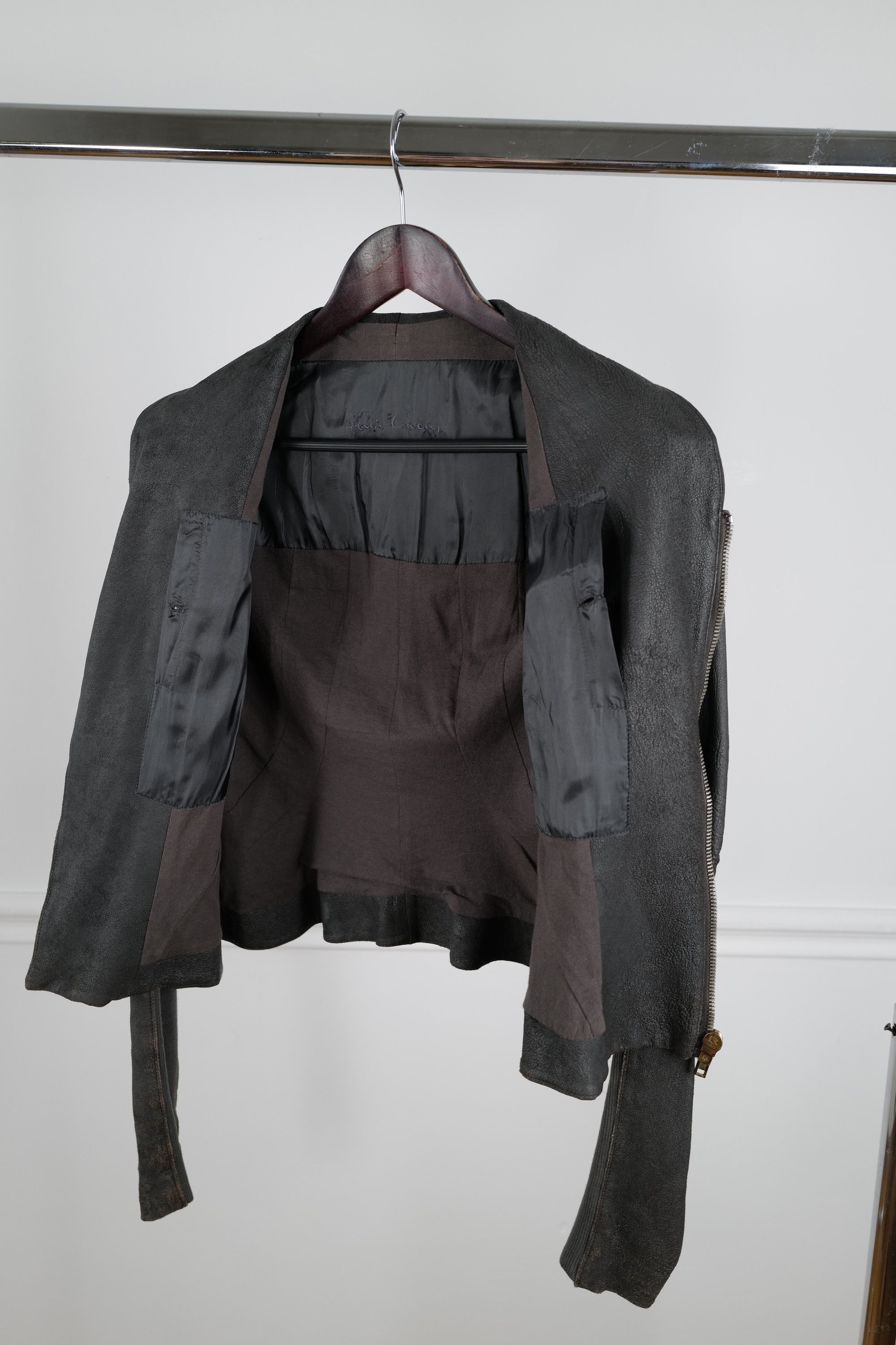 Rick Owens RICK OWENS LAMB LEATHER JACKET Size M / US 6-8 / IT 42-44 - 12 Thumbnail