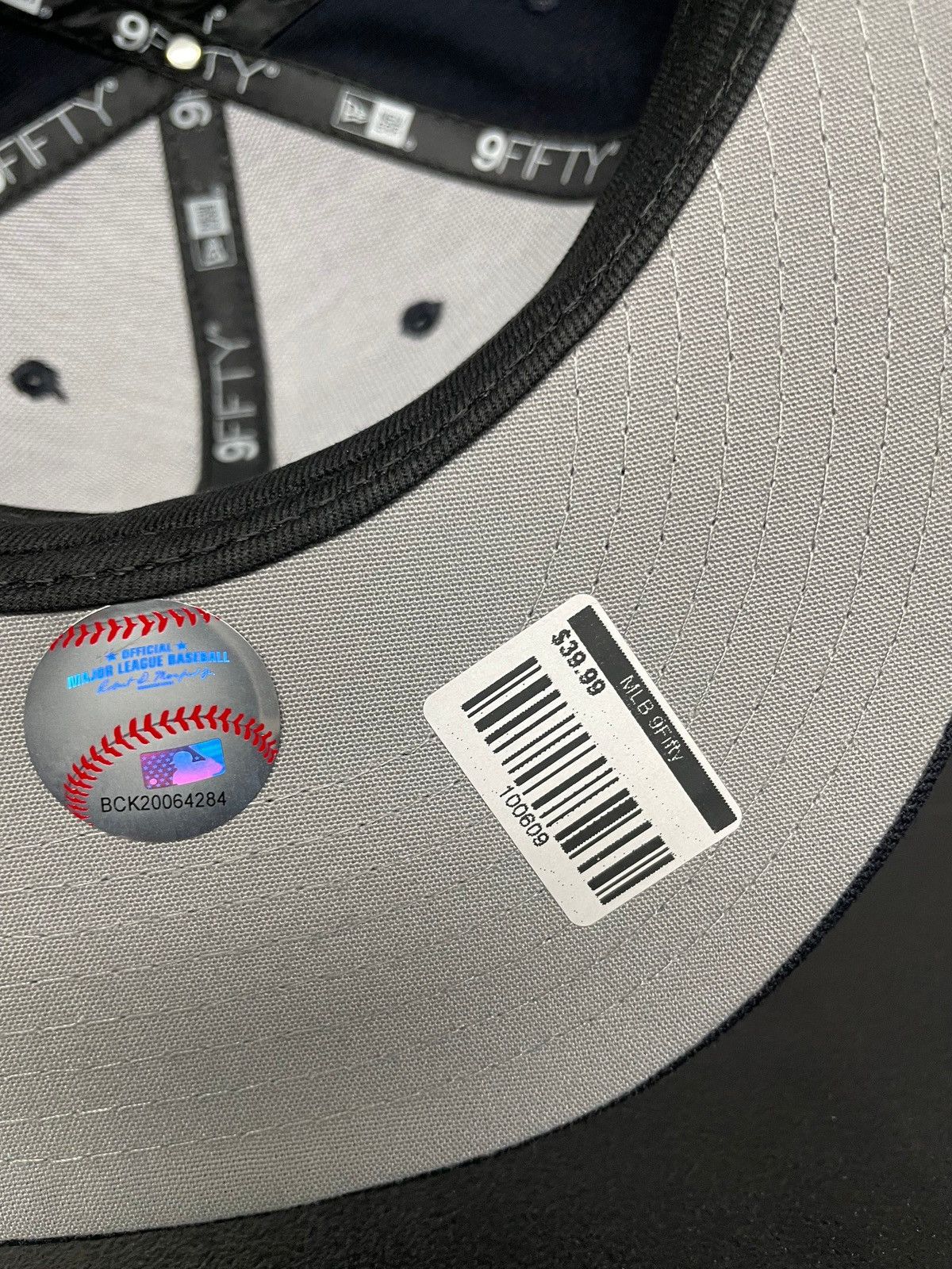New Era Seattle Mariners navy blue new era hat Size ONE SIZE - 8 Thumbnail