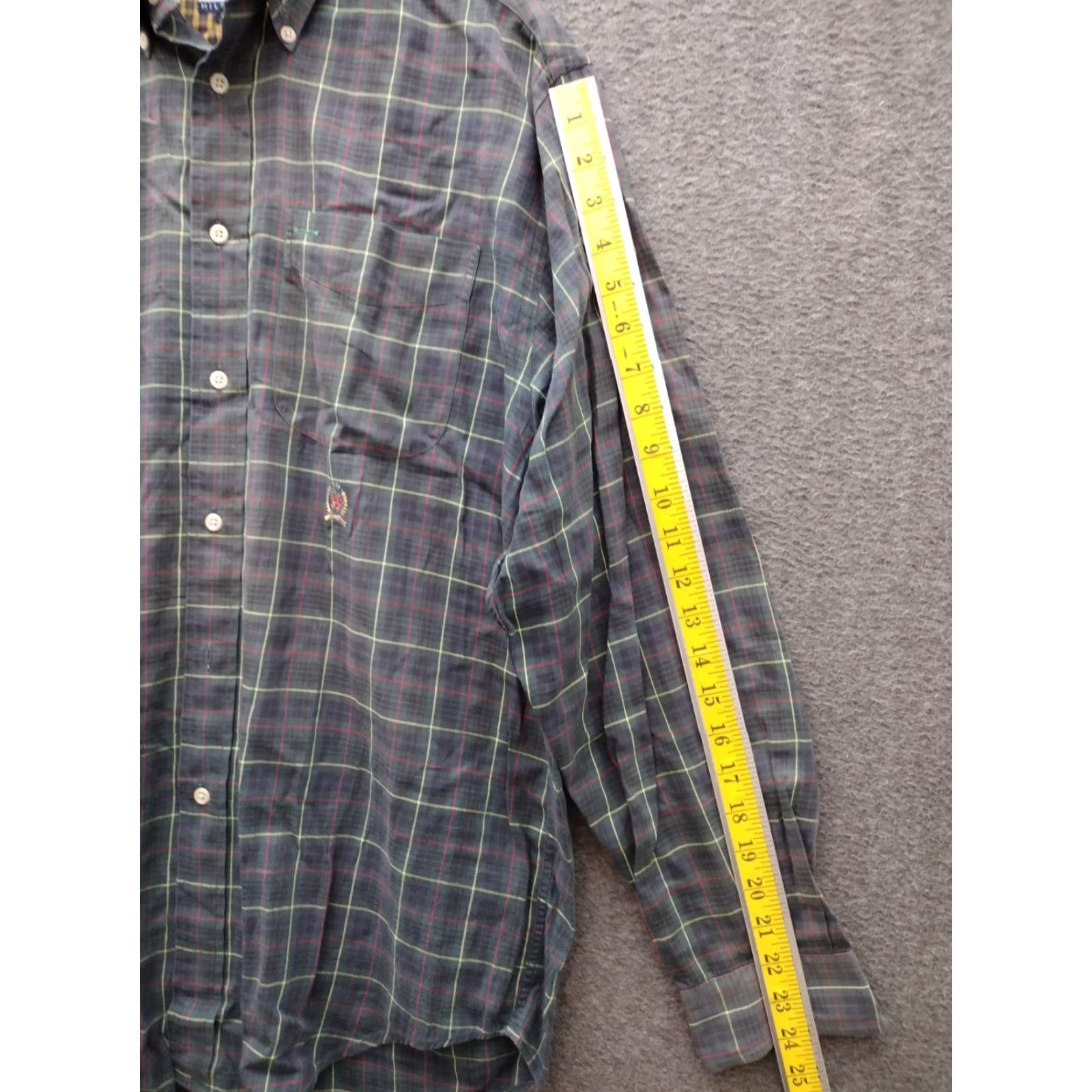 Tommy Hilfiger Tommy Hilfiger Shirt Adult Men S Plaid Multicolor Button-Down Size US S / EU 44-46 / 1 - 5 Thumbnail