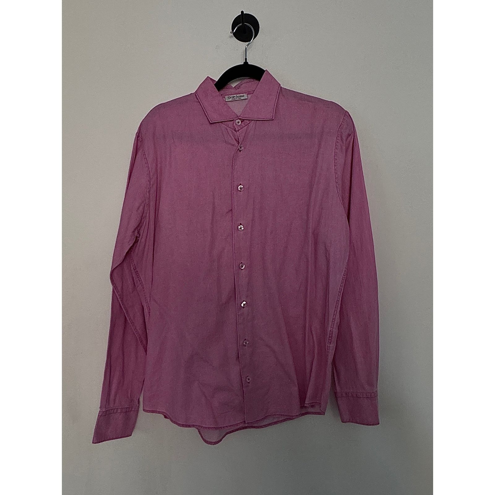 Gran Sasso Gran Sasso ORGANIC COTTON JERSEY SHIRT Size US M / EU 48-50 / 2 - 1 Thumbnail
