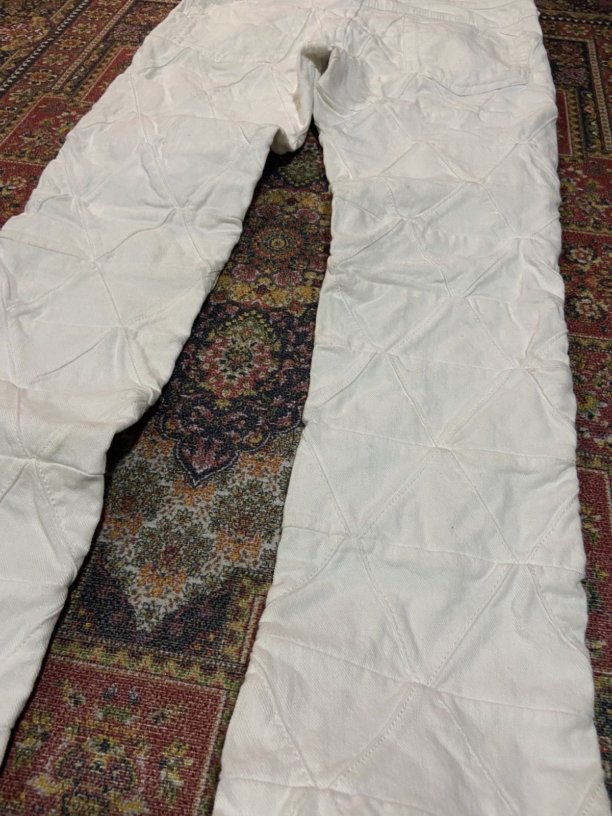 Designer × Isabel Marant Isabel Marant Rare Design White Denim Pant Size US 31 - 3 Thumbnail