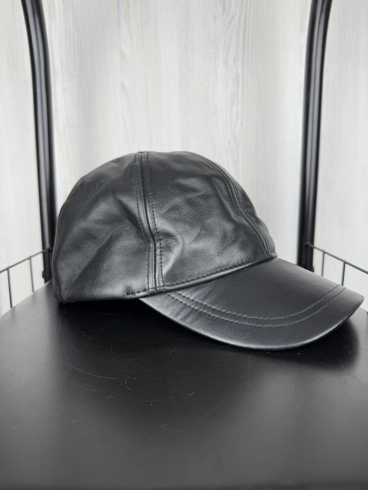 Mugler mugler x h&m leather baseball cap METAL STAR STUDDED RARE XL Size ONE SIZE - 5 Thumbnail