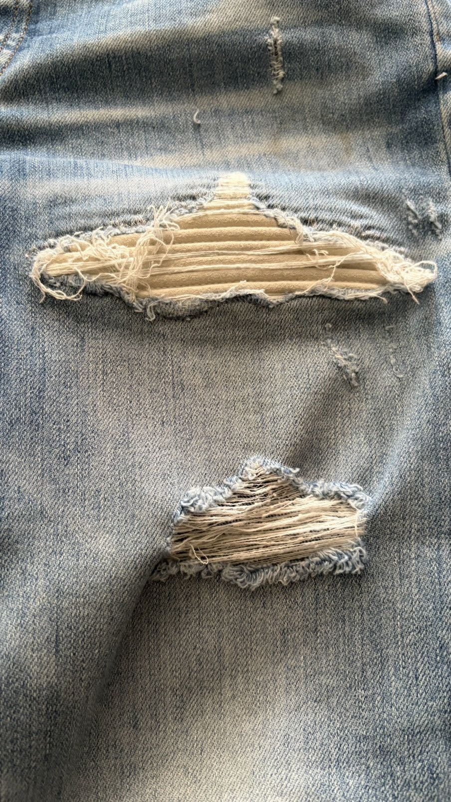 Other MX1 Ultra suede-patches skinny jeans Amiri Jeans Size US 30 / EU 46 - 3 Thumbnail