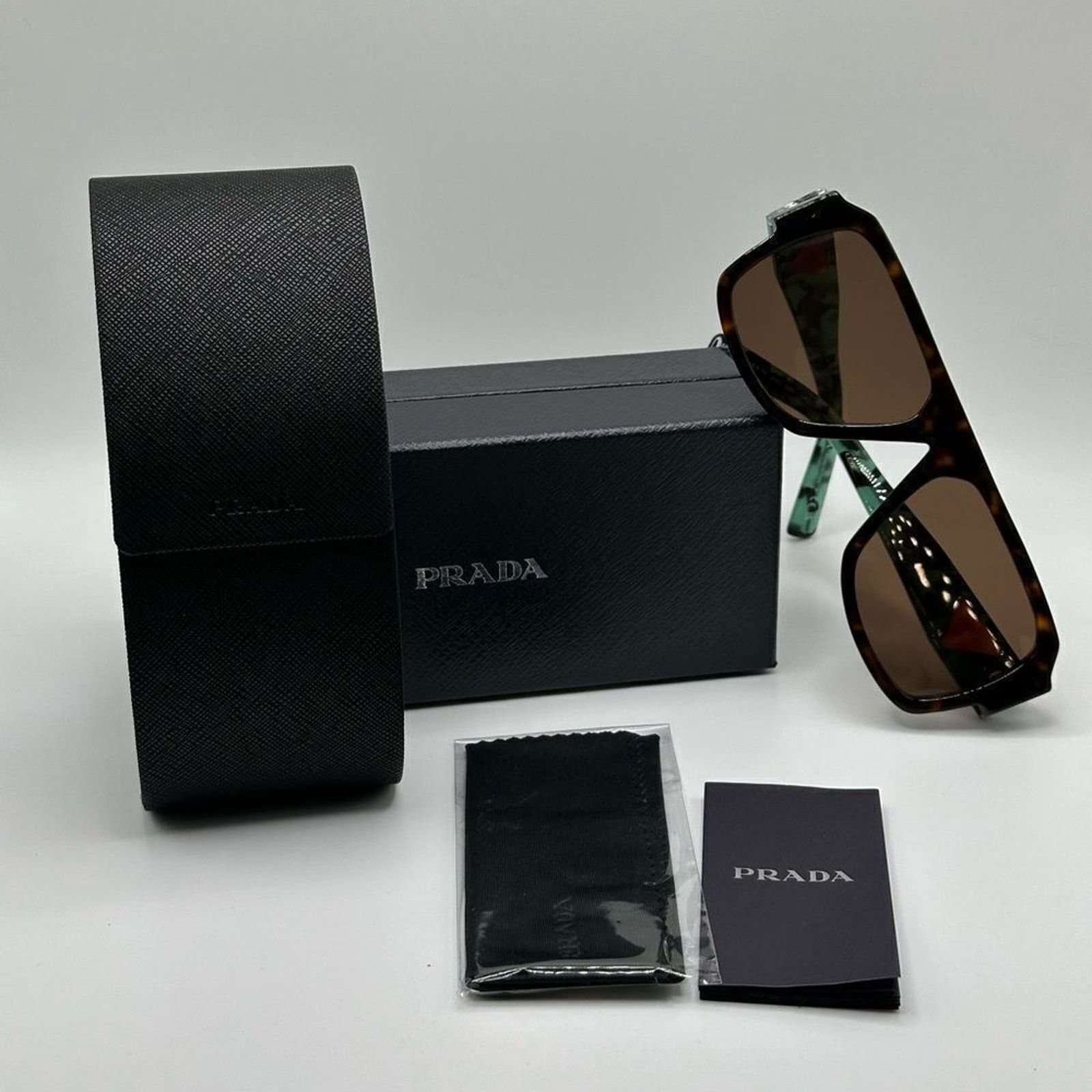 Prada PRADA Sunglasses PR22YS 2AU06B Havana Unisex NEW Size ONE SIZE - 10 Thumbnail