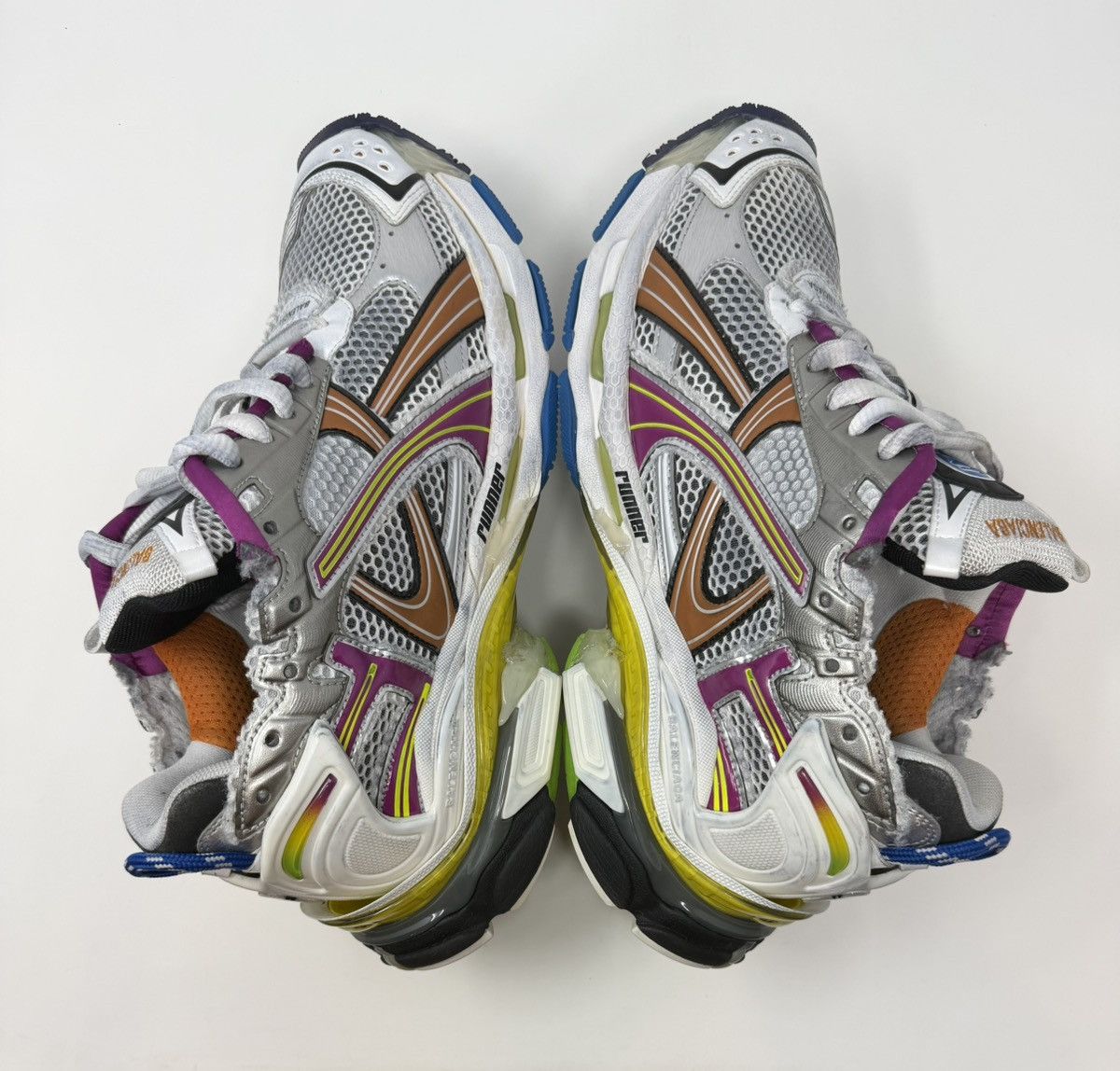 Balenciaga Balenciaga Runner Sneaker Multicolor New Season Size US 10 / EU 43 - 3 Thumbnail