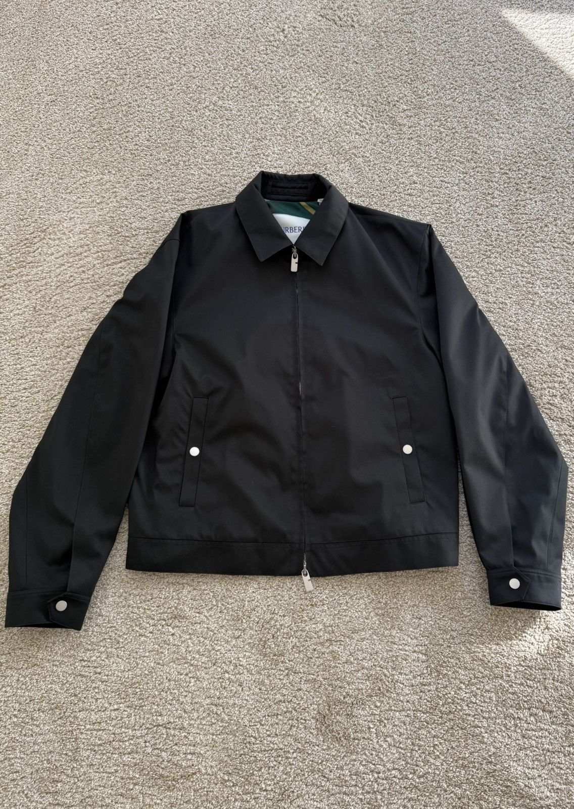 Burberry Check Lined Zip Up Jacket Size US M / EU 48-50 / 2 - 3 Thumbnail