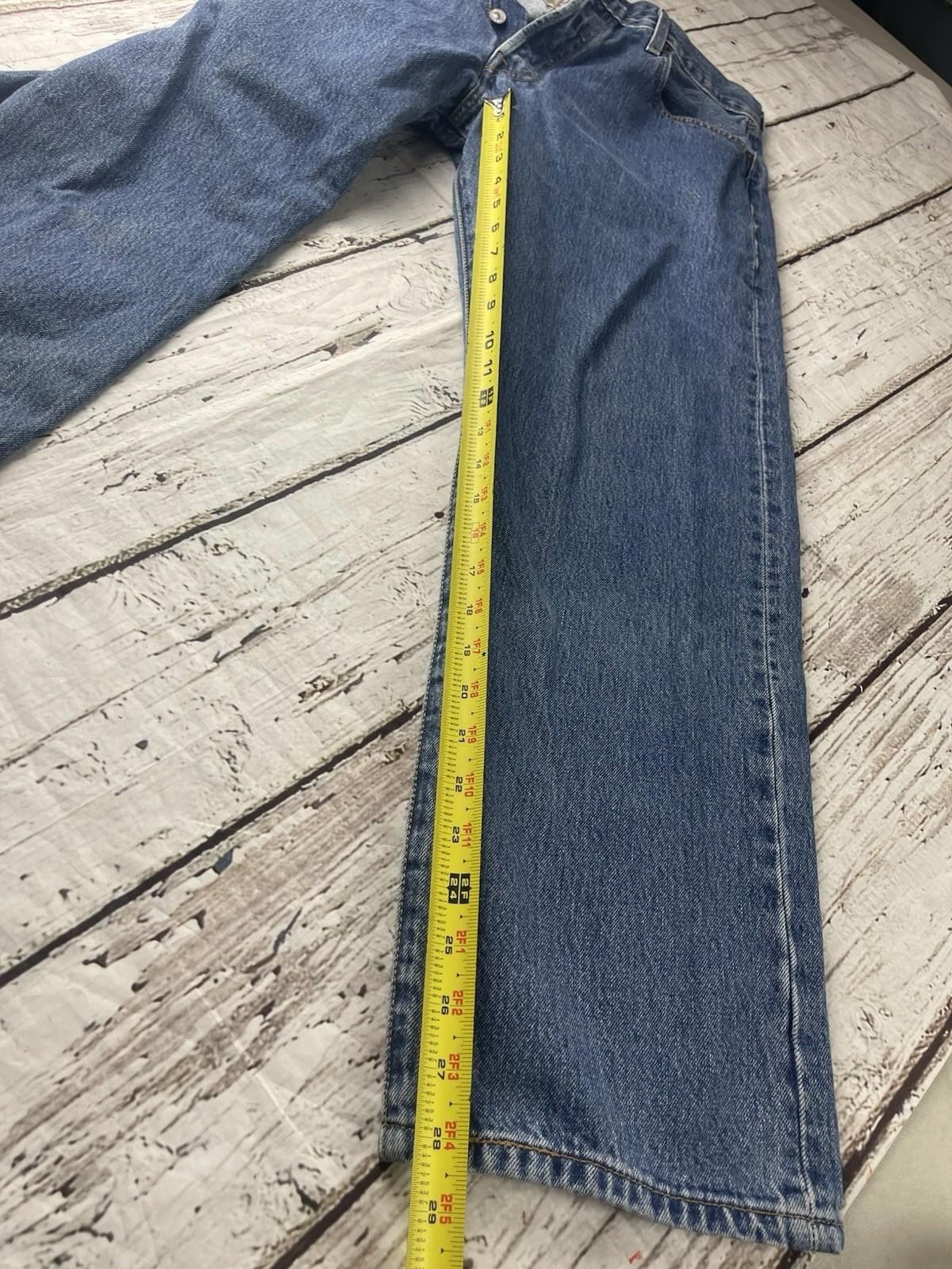 Levi's Vintage Levi’s 501 Button Fly Jeans Mens 36x30 Straight Leg Size US 36 / EU 52 - 8 Thumbnail