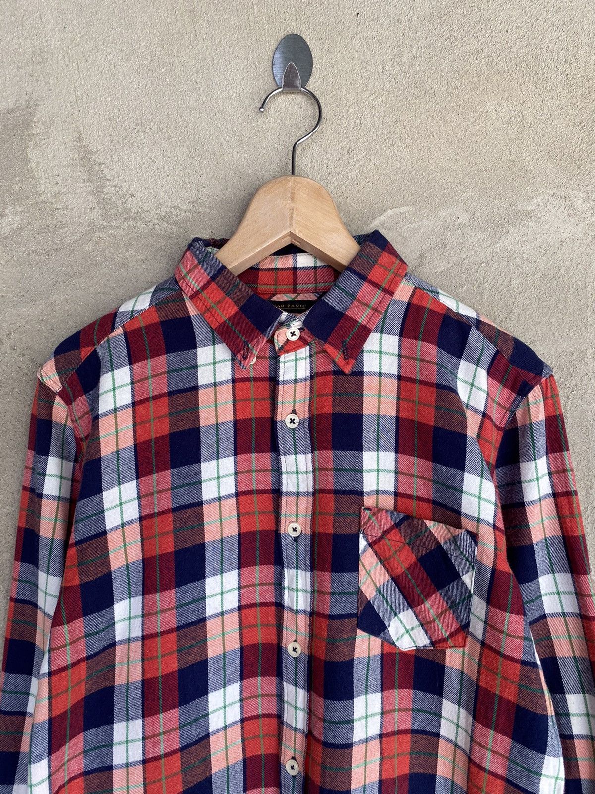 Ciaopanic Ciaopanic Plaid Tartan Flannel Shirt Button Up Size US S / EU 44-46 / 1 - 3 Thumbnail