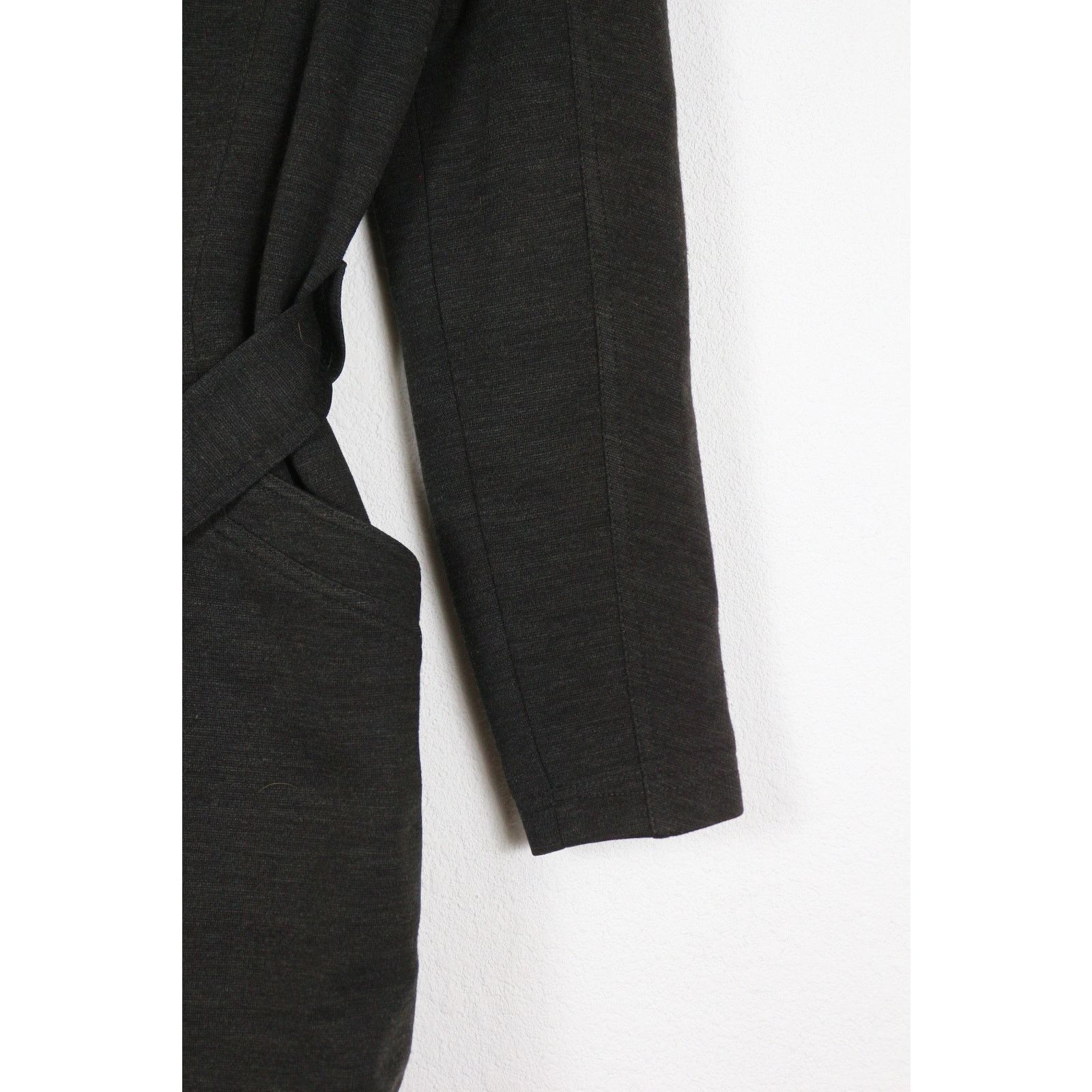 Mugler Thierry Mugler Trademark Belted Coat Black Avant Garde Size M / US 6-8 / IT 42-44 - 2 Thumbnail