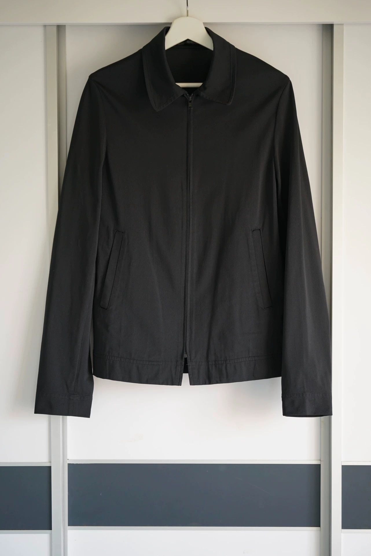 Yohji Yamamoto Yohji Yamamoto 02SS Actress Zip Short Jkt Blk Sz3 Size US L / EU 52-54 / 3 - 1 Thumbnail