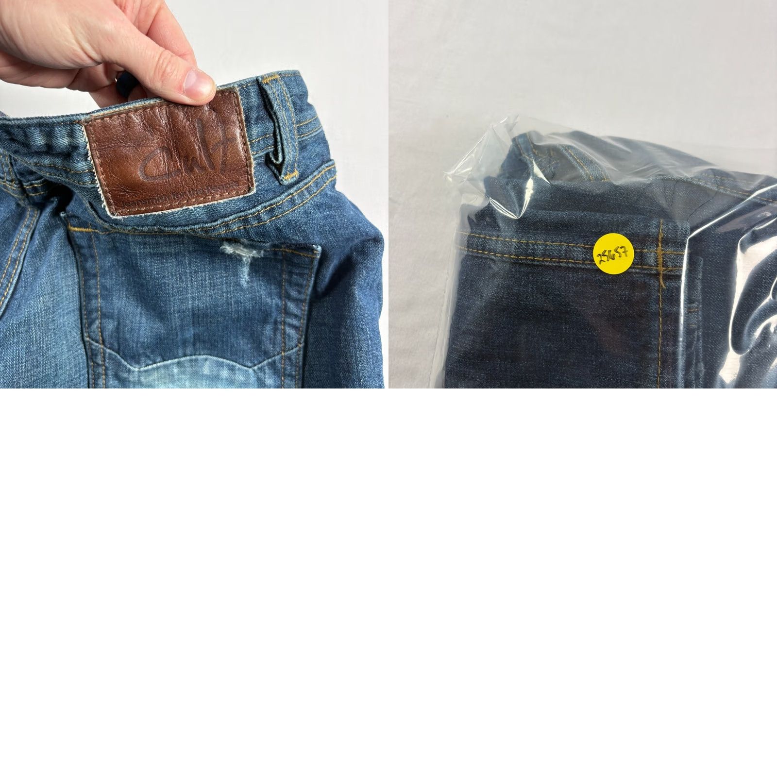 Cult Of Individuality Cult Of Individuality Jeans Mens 38x34 Blue Hagen Relaxed Tapered Distressed Denim Men Jeans Blue 90s Size US 38 / EU 54 - 9 Thumbnail