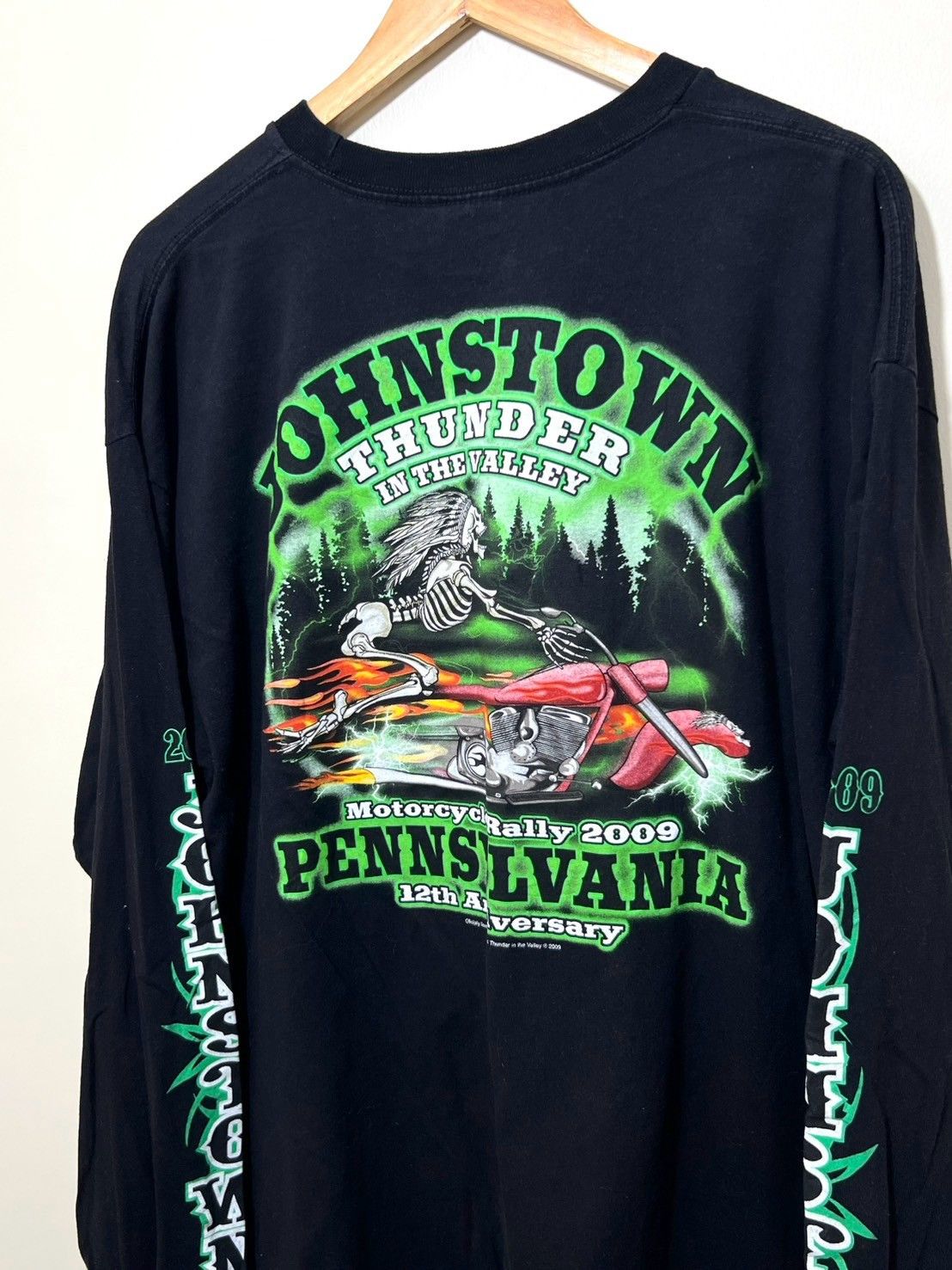 Vintage Vintage Johnstown Thunder in the valley shirt bnz01 Size US XL / EU 56 / 4 - 1 Thumbnail