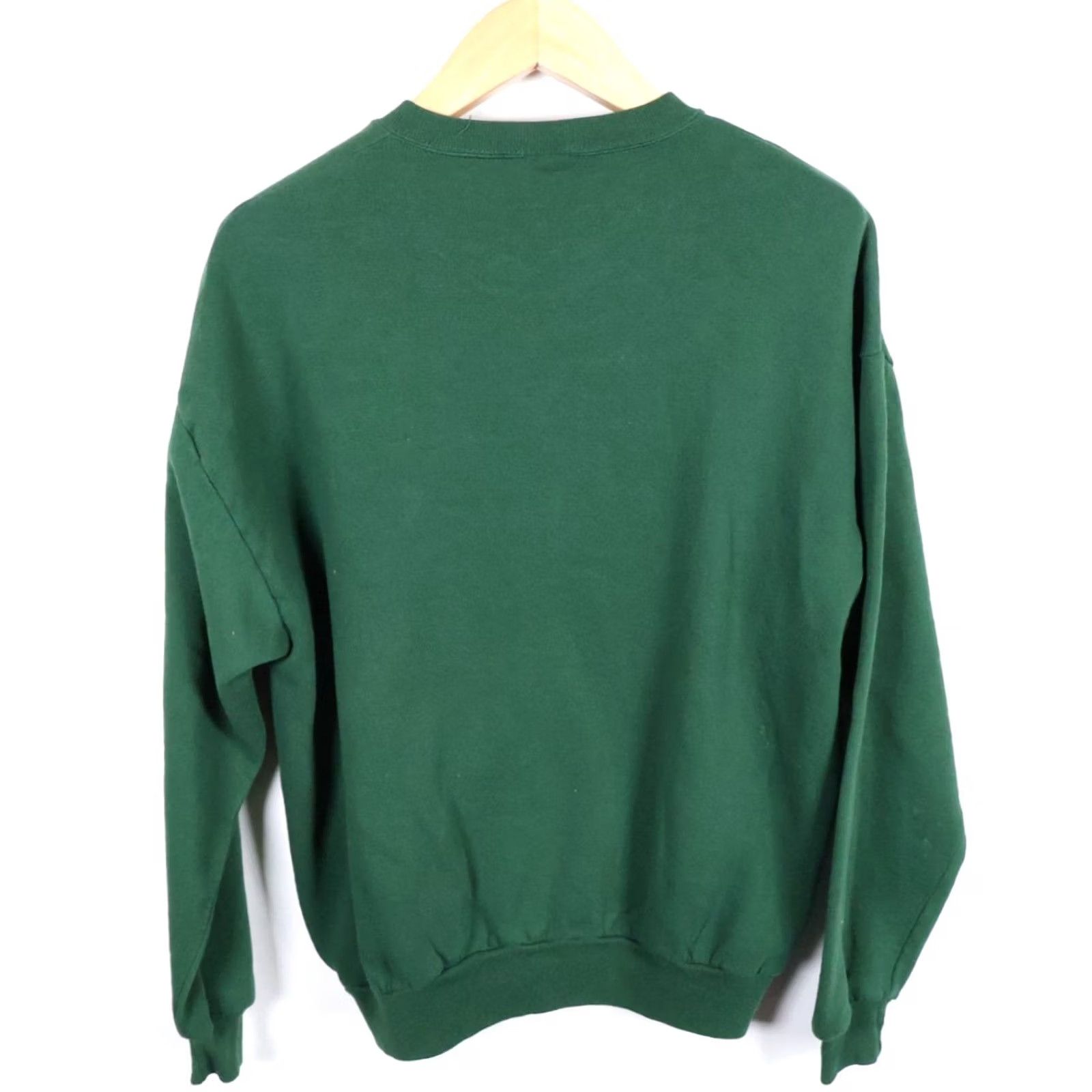 Jerzees VINTAGE Jerzees Sweatshirt Central Park New York City Embroidered Adult XL Green 90s VTG Mens Size US XL / EU 56 / 4 - 2 Thumbnail