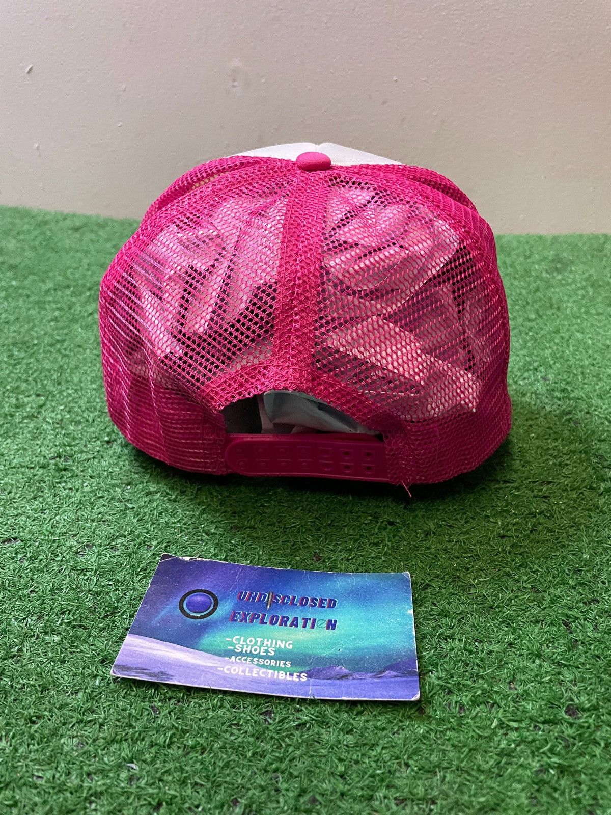 Vintage Let’s go girls pink and white hat Size ONE SIZE - 4 Thumbnail