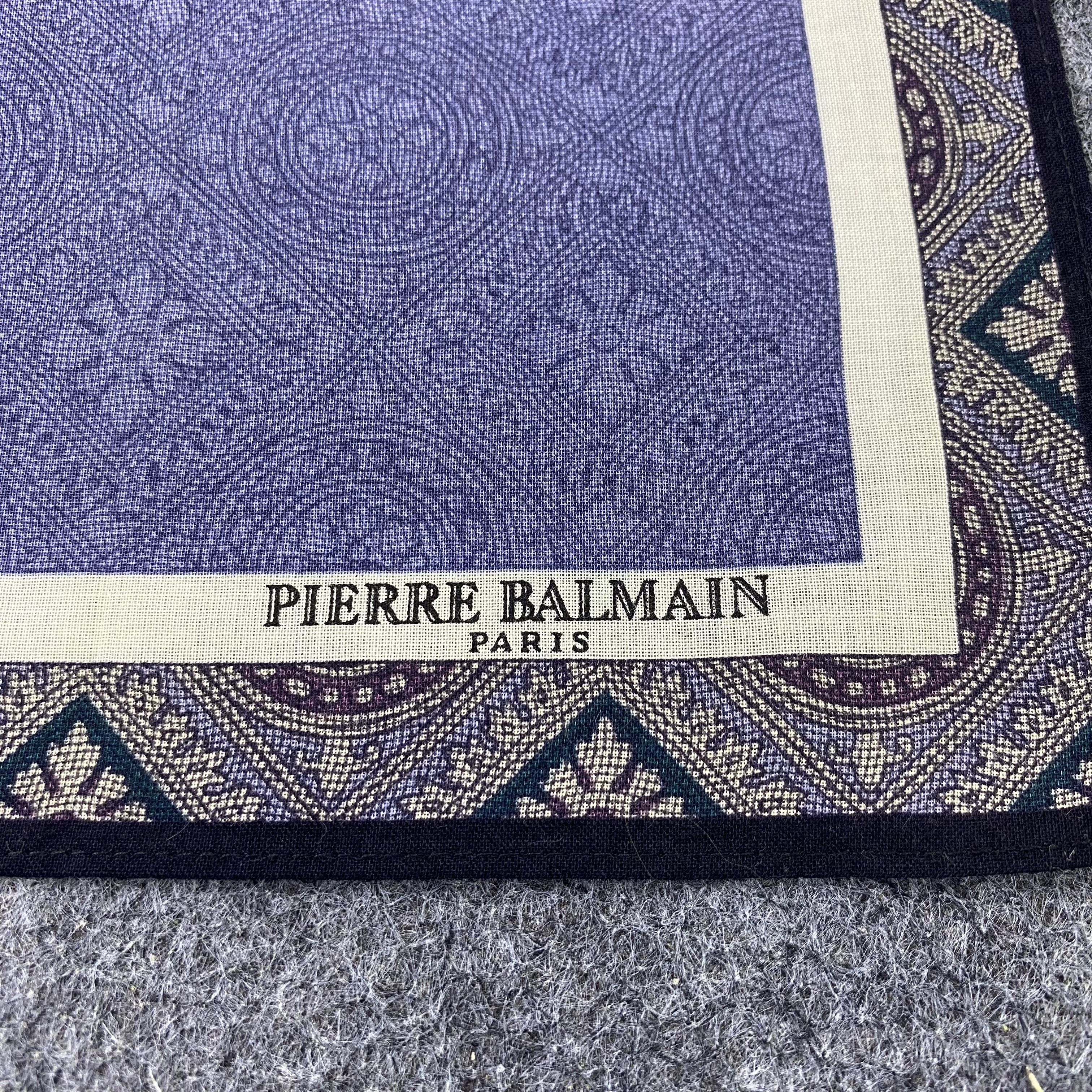 Pierre Balmain Pierre Balmain Handkerchief / Bandana / Neckerchief-B2281 Size ONE SIZE - 7 Thumbnail