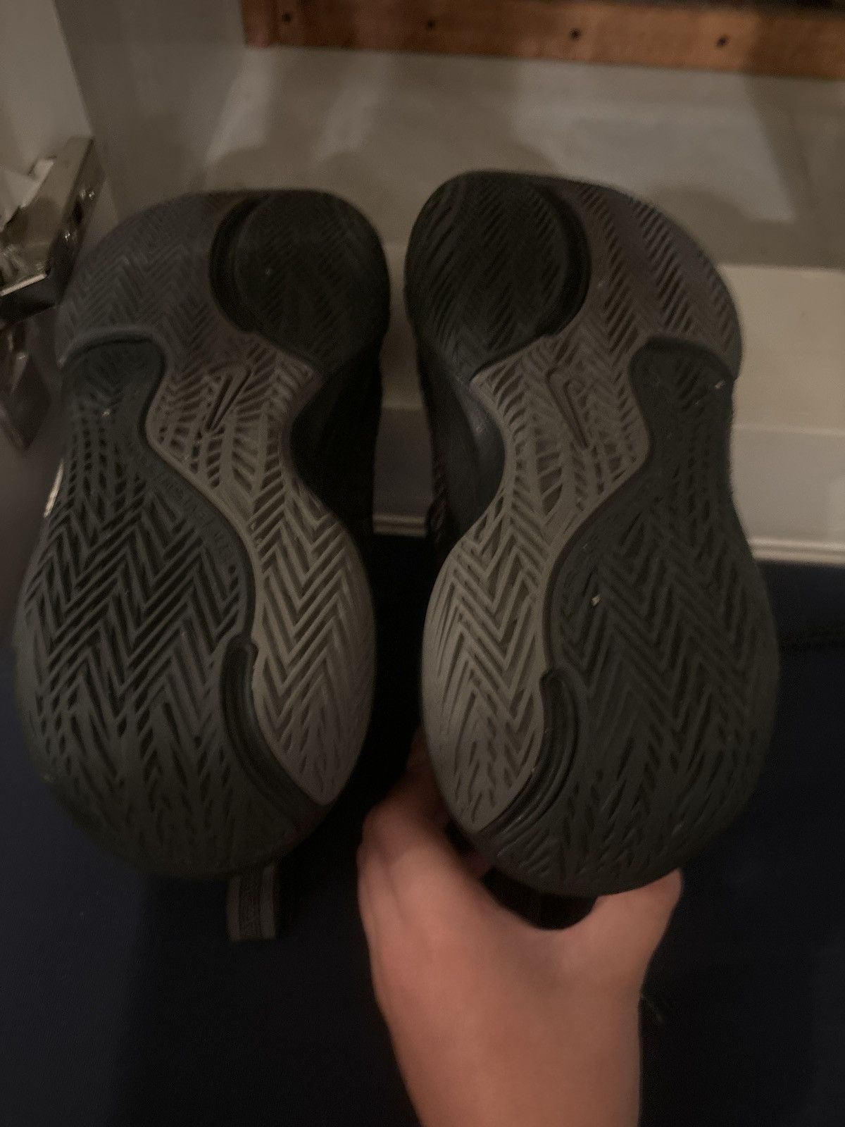 Nike Giannis Immortality GS ‘Black Iron Grey’ Used No Box 6.5Y Size US 6.5 / EU 39-40 - 5 Thumbnail