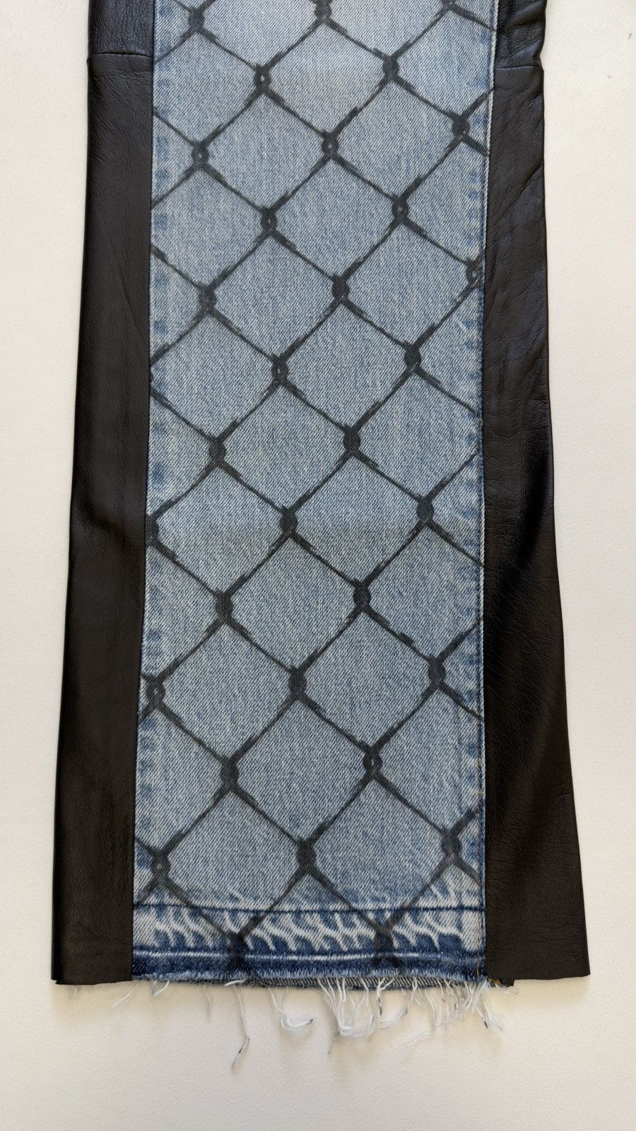 Gallery Dept. ‘Cage Ventura’ Print Washed Blue Jeans Size US 32 / EU 48 - 11 Thumbnail
