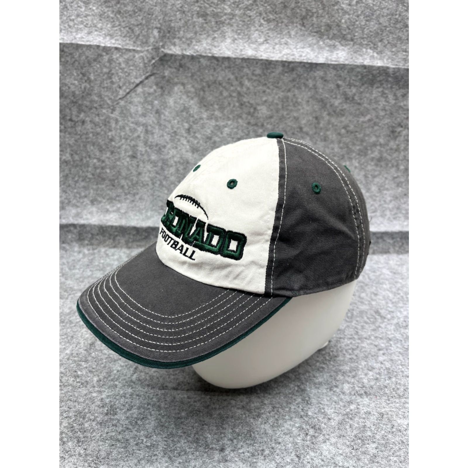 Vintage Richardson Football Cap Adjustable Adult Large Gray Lightweight Sports Hat Mens Size ONE SIZE - 4 Thumbnail
