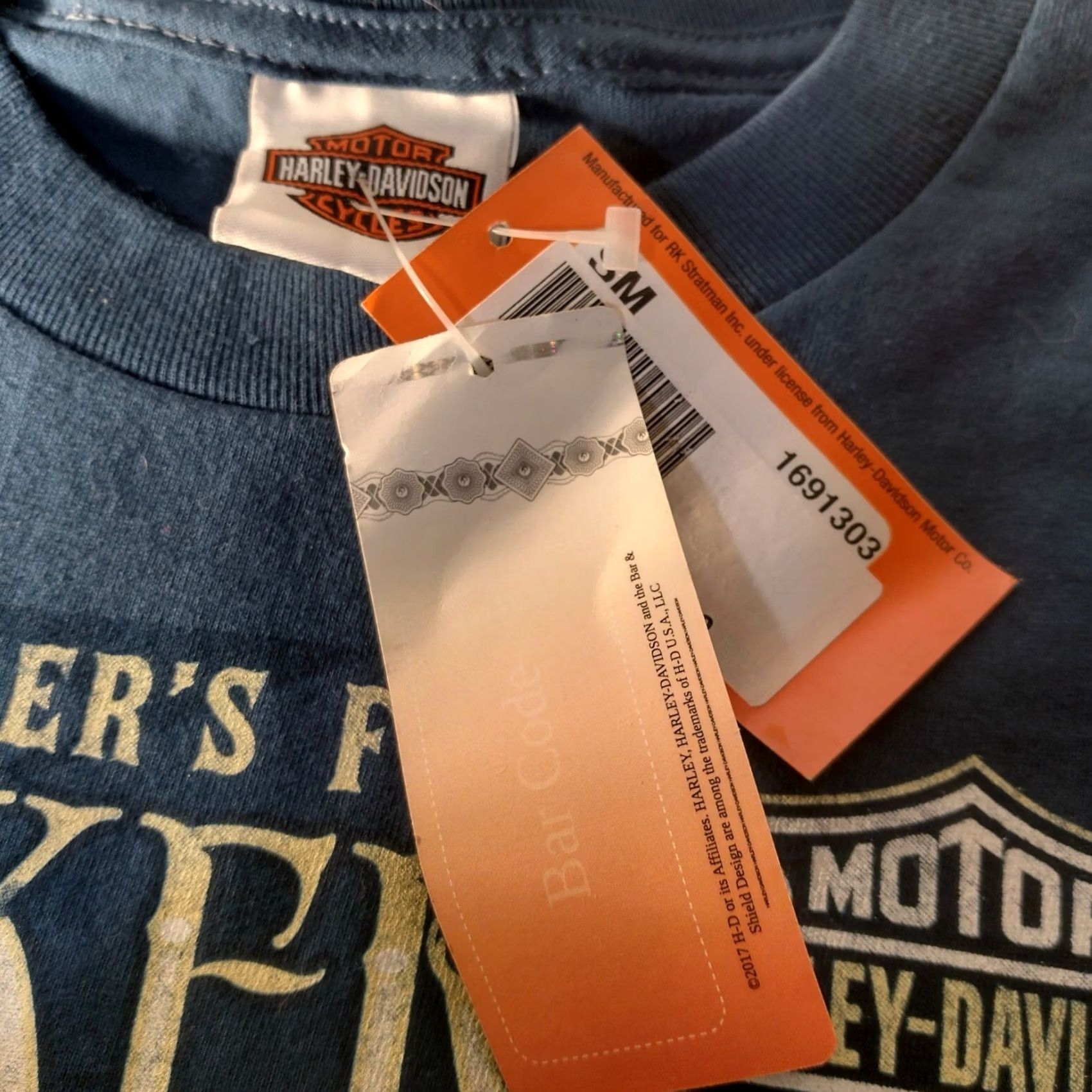 Harley Davidson Harley-Davidson Batman Shirt Small Blue Mountaineer Joker Run T-Shirt Size US S / EU 44-46 / 1 - 7 Thumbnail