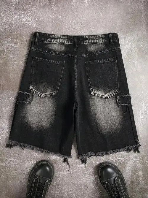 Other OPIUM Denim washed jorts shorts Size US 36 / EU 52 - 8 Thumbnail