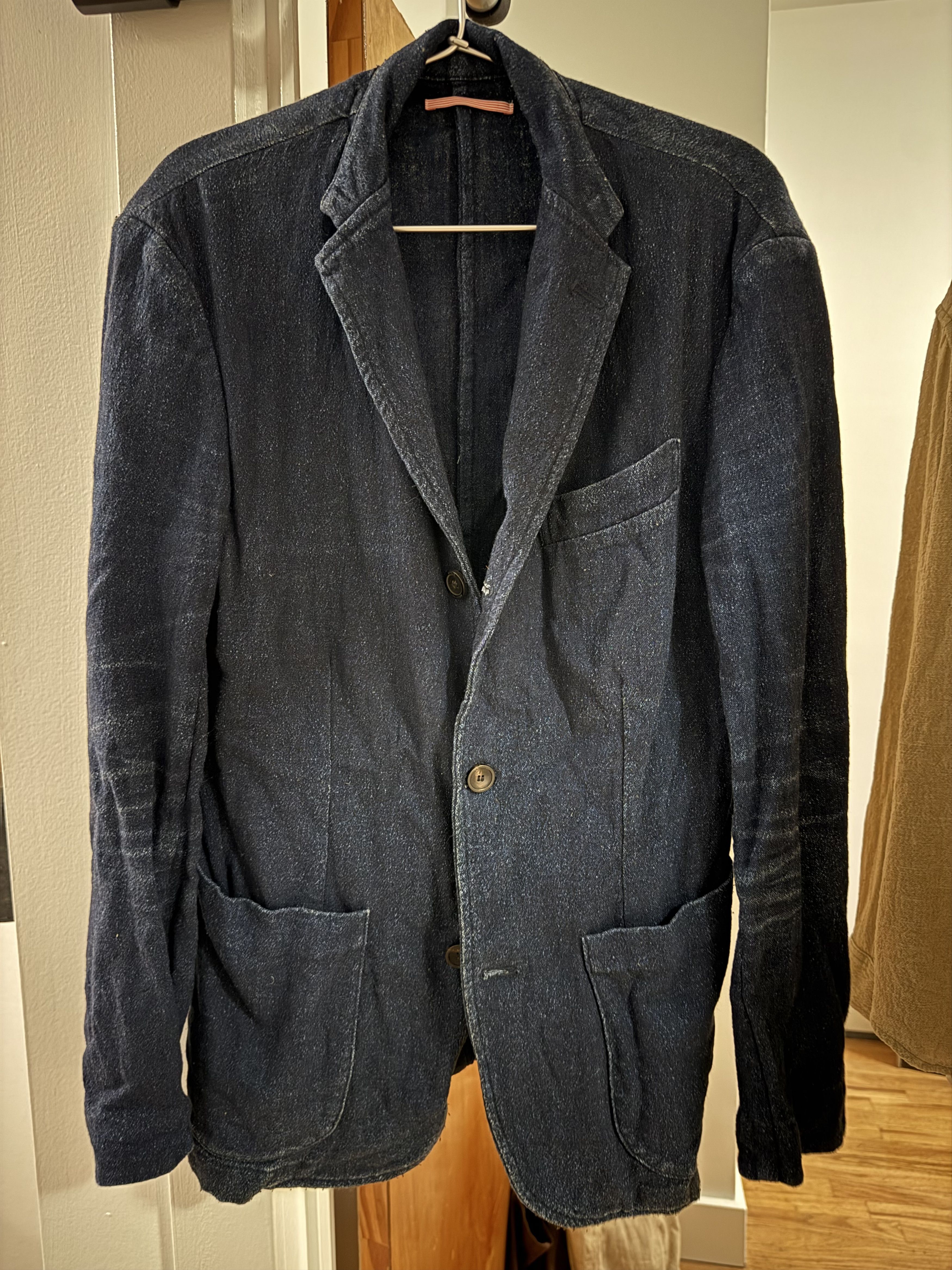 Apolis Apolis Indigo Wool Blazer Size 36S - 1 Thumbnail