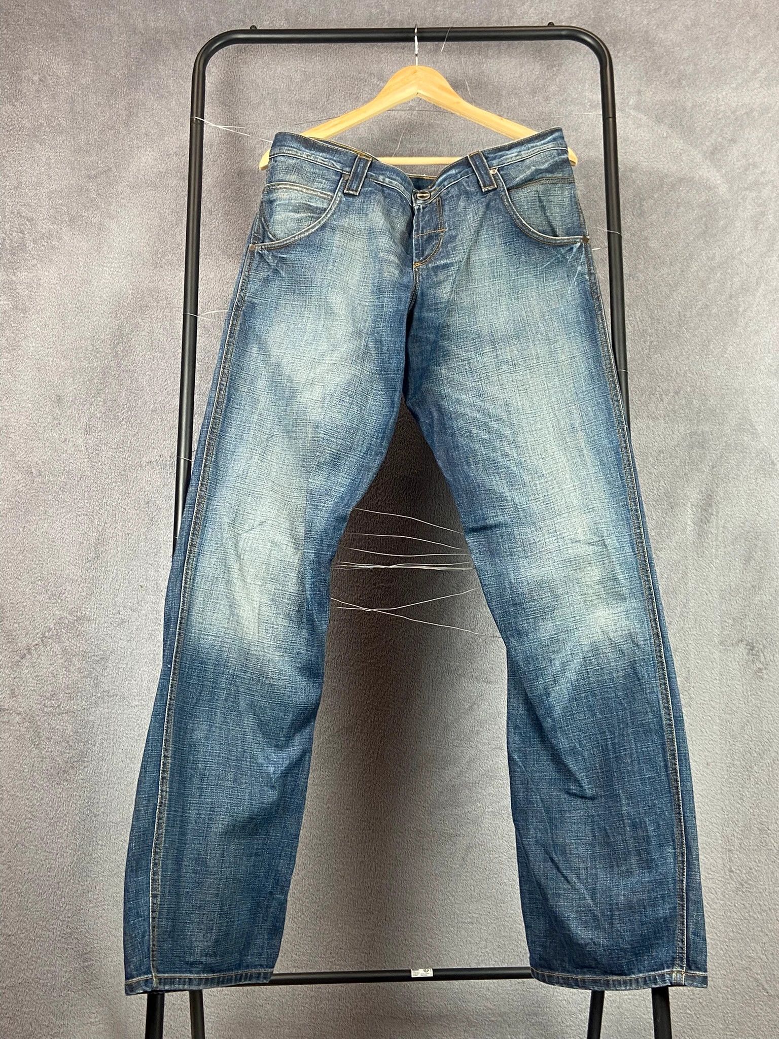 Wrangler Pants Wrangler Dark Blue Vintage Y2K Streetwear High End Size US 34 / EU 50 - 1 Thumbnail