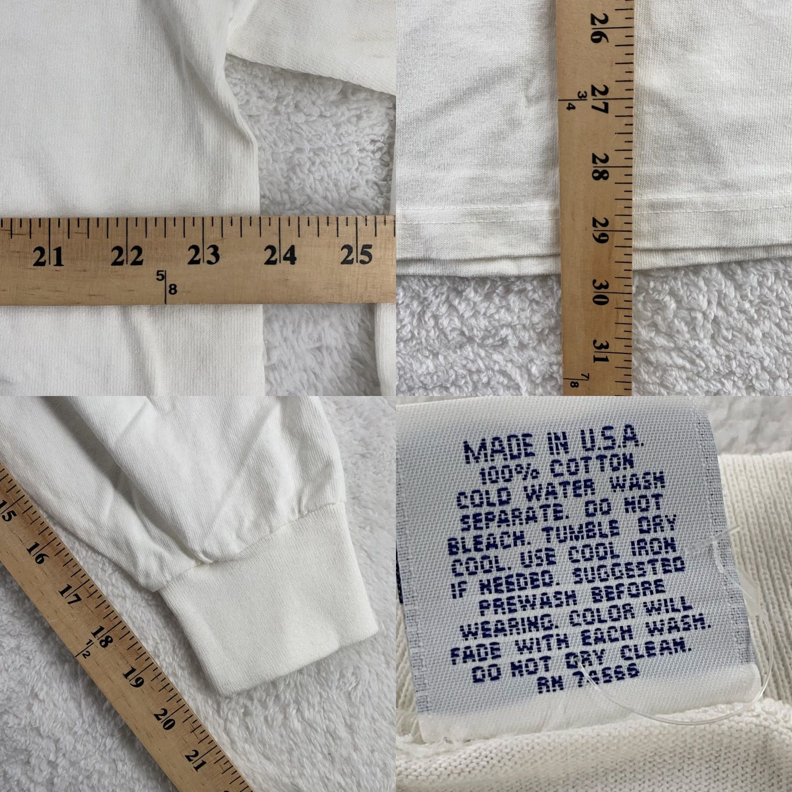 Vintage VINTAGE Ski Mountain L/S Mock Neck Shirt Mens XL White CYRK T-Shirt Graphic Print Retro Outdoor 90s Mens Shirts Size US XL / EU 56 / 4 - 8 Thumbnail