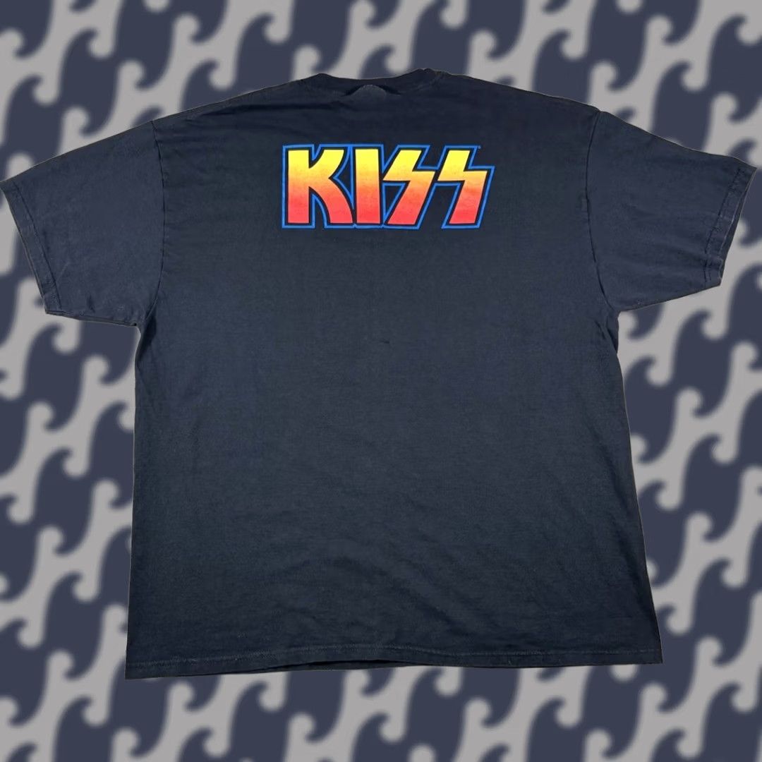 Hanes VINTAGE KISS Band T Shirt The Farewell Tour 2000 Y2K Black Men’s Size XL Graphic Print Crew Neck Short Sleeve Hanes XL Black 90s Rock Mens Band Merch Size US XL / EU 56 / 4 - 1 Thumbnail