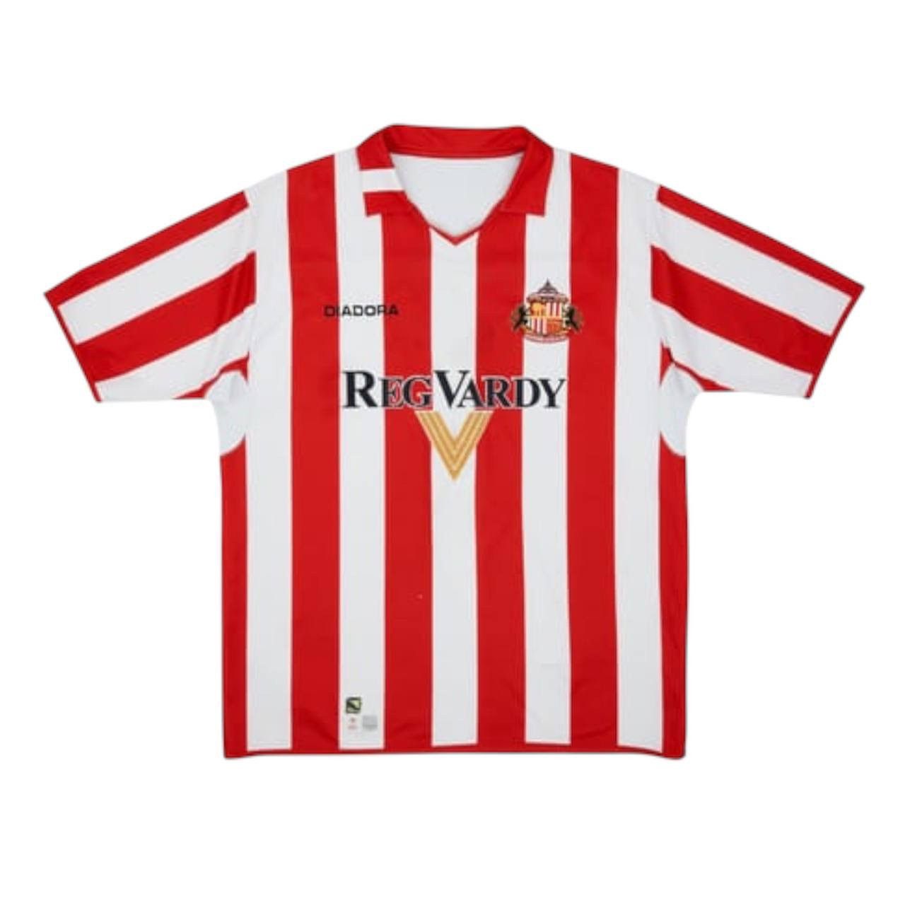 Vintage 2004 SUNDERLAND HOME SOCCER JERSEY FOOTBALL SHIRT LONSDALE Size US XL / EU 56 / 4 - 1 Thumbnail
