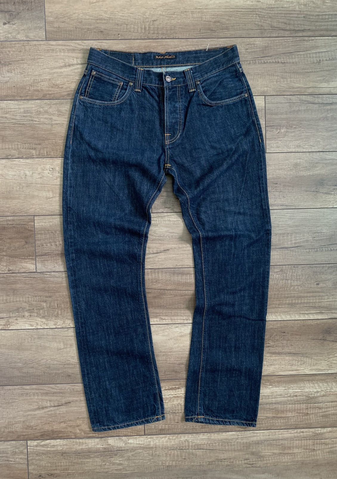 Nudie Jeans Nudie Blue Jeans Denim Pants Size US 32 / EU 48 - 7 Thumbnail