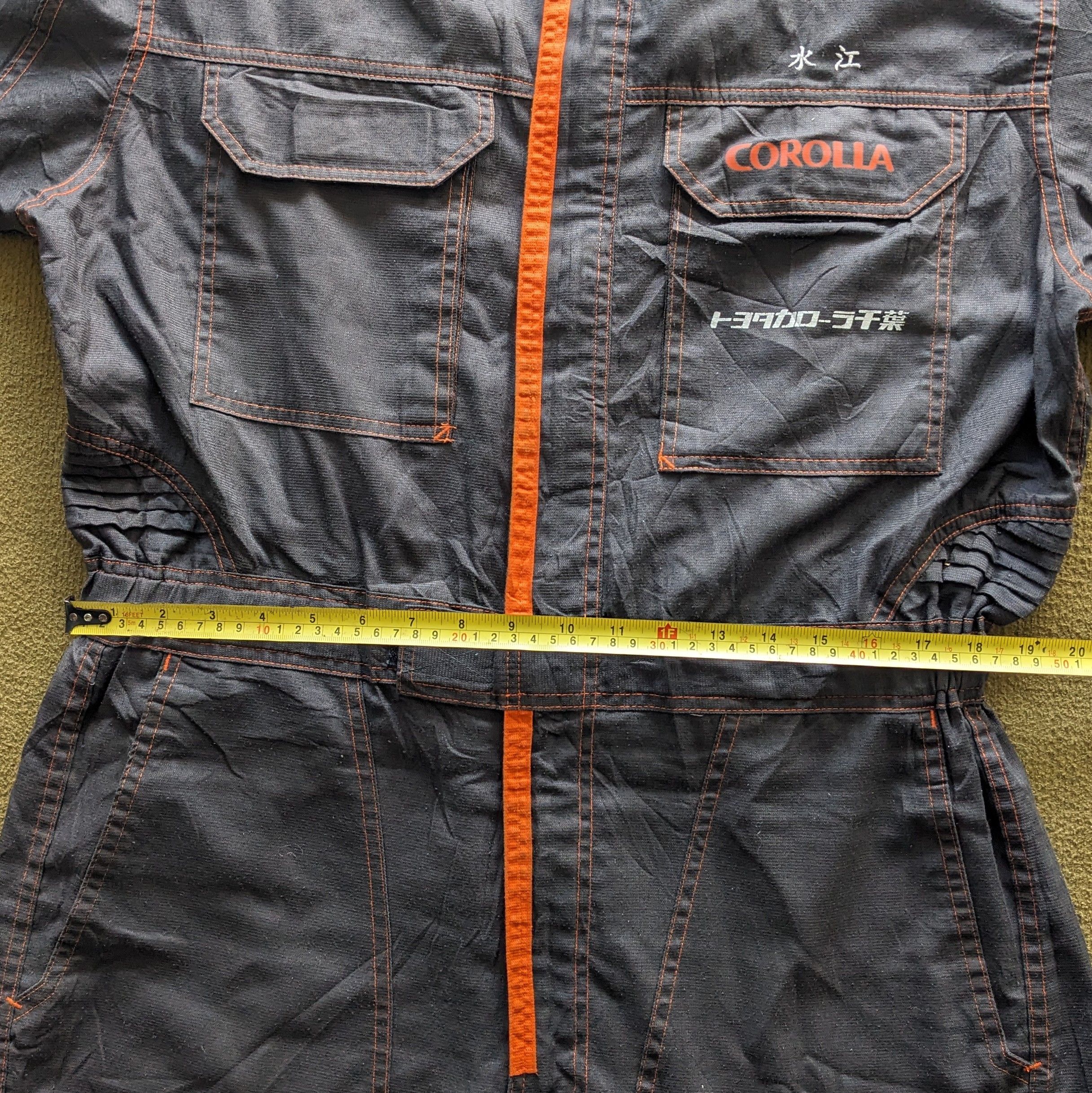 Vintage Vintage COROLLA TECNO Toyota Coverall Workwear Jacket Size US L / EU 52-54 / 3 - 7 Thumbnail