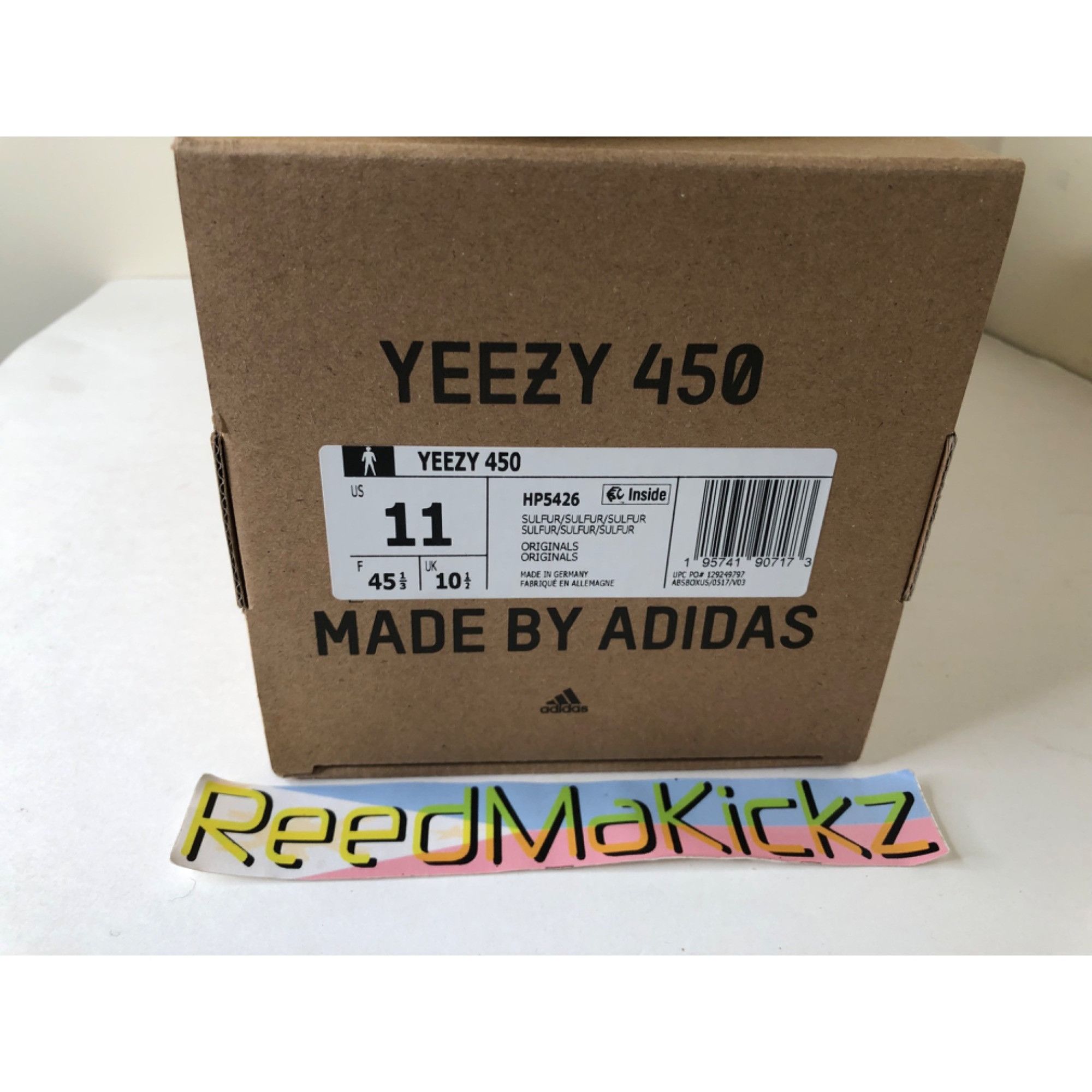 Adidas Adidas Yeezy 450 Sulfur mens 11us Size US 11 / EU 44 - 6 Thumbnail