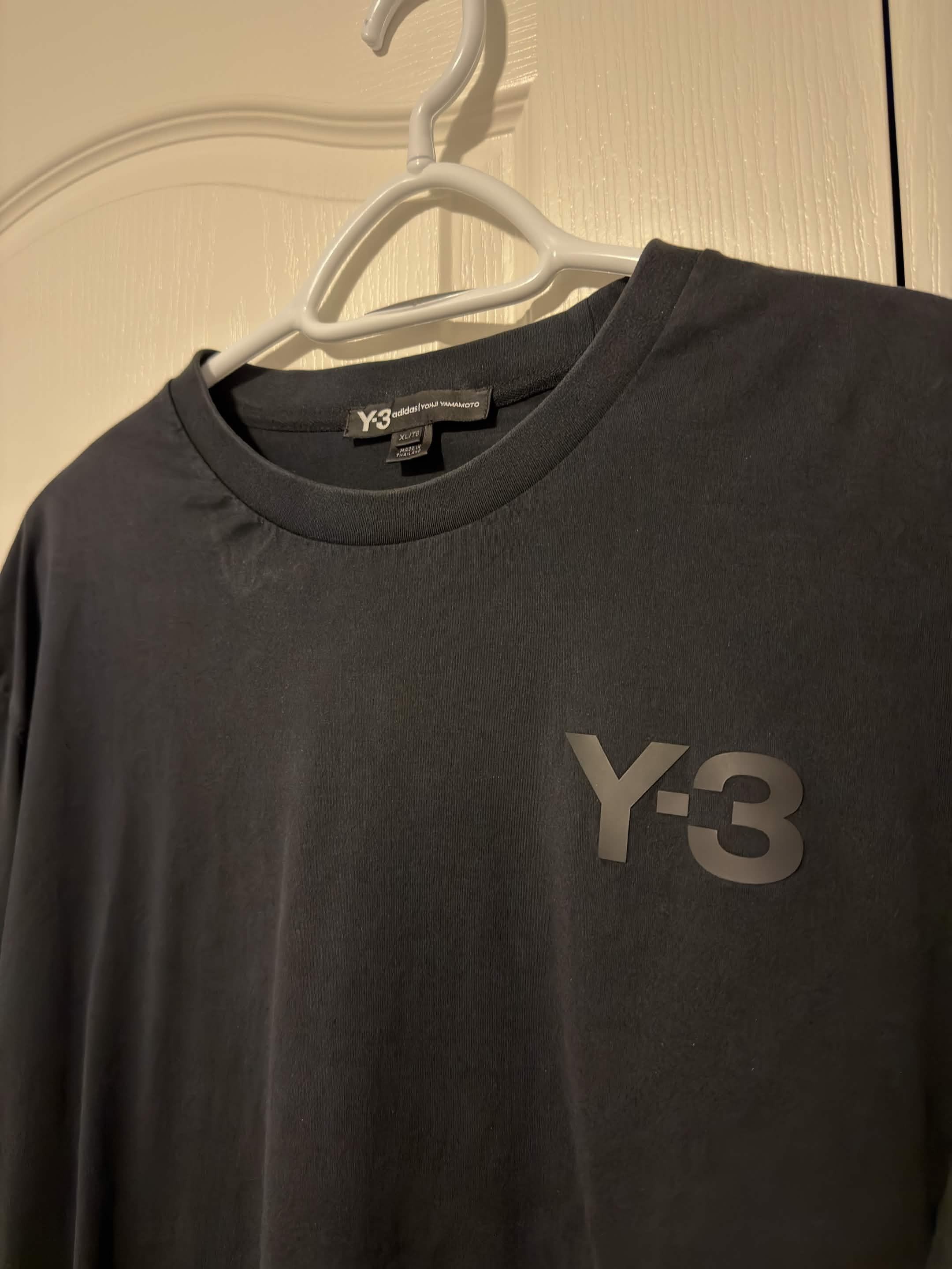Y-3 Y-3 Logo Long Sleeve Tee | XL | Great Condition Size US XL / EU 56 / 4 - 2 Thumbnail