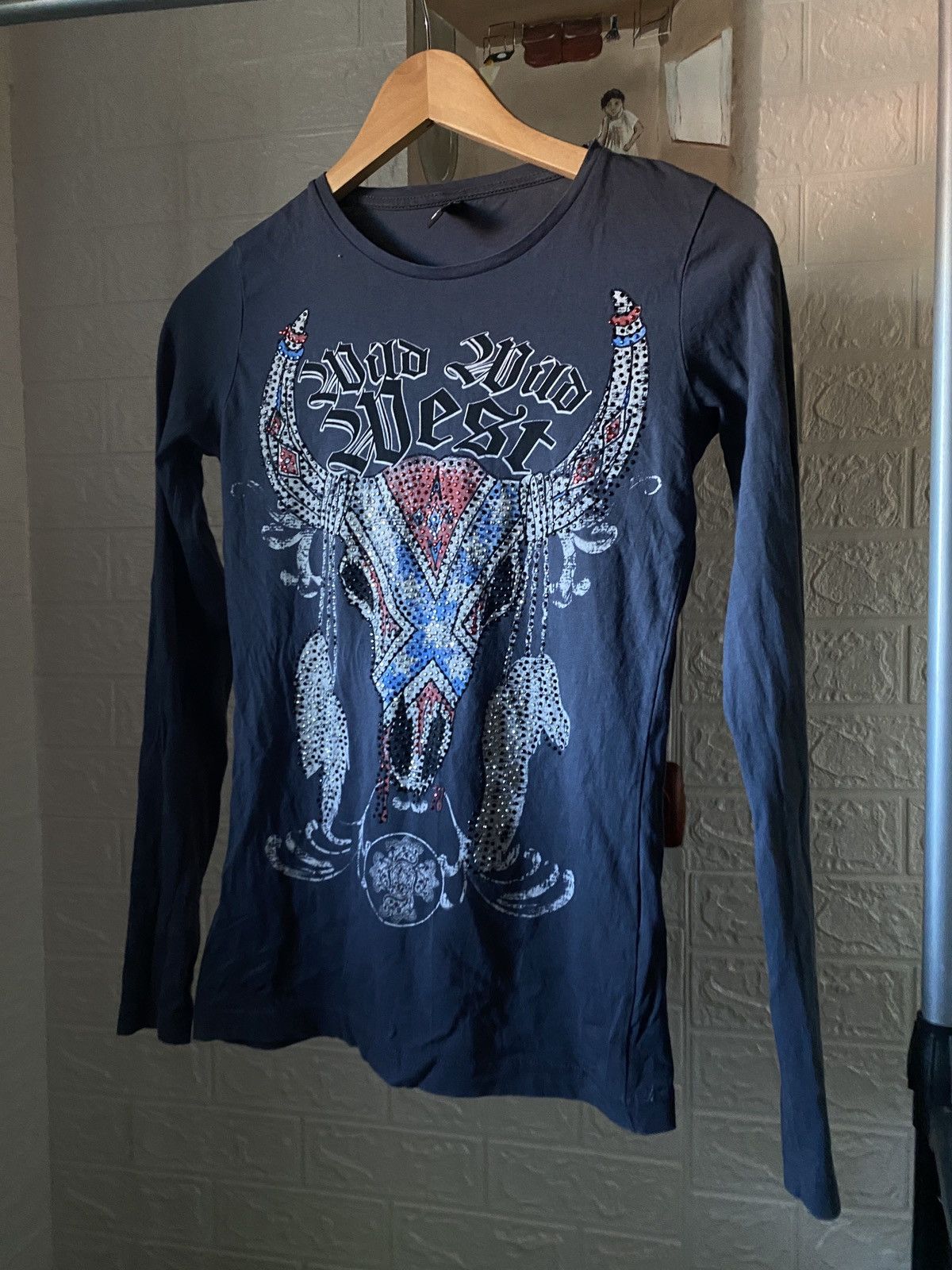 Ed Hardy Madonna 2000’s Longsleeve Y2K Ed Hardy Style S Size S / US 4 / IT 40 - 1 Thumbnail