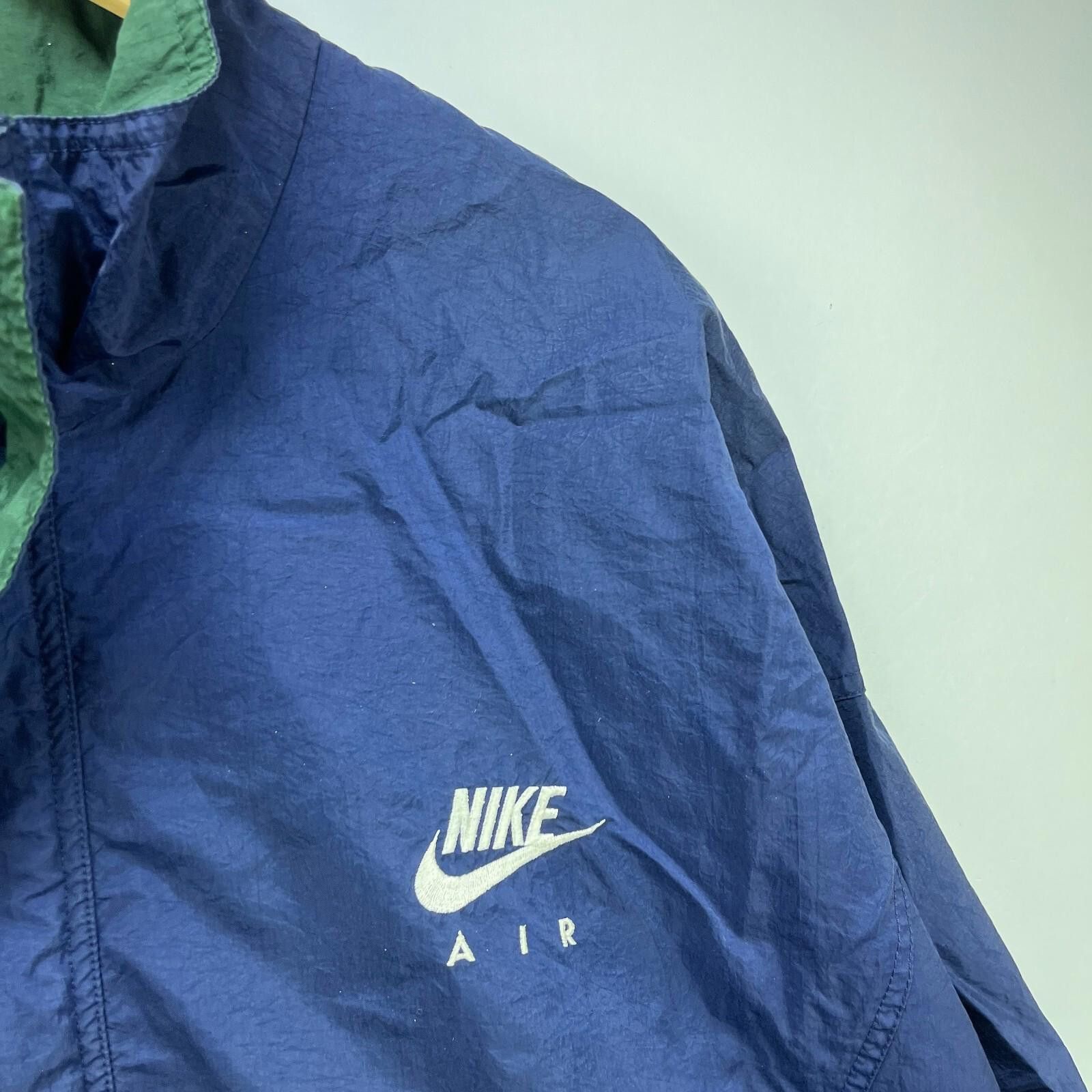 Nike Vintage 90s Nike Air Windbreaker Anorak Jacket 2XL Size US XXL / EU 58 / 5 - 4 Thumbnail