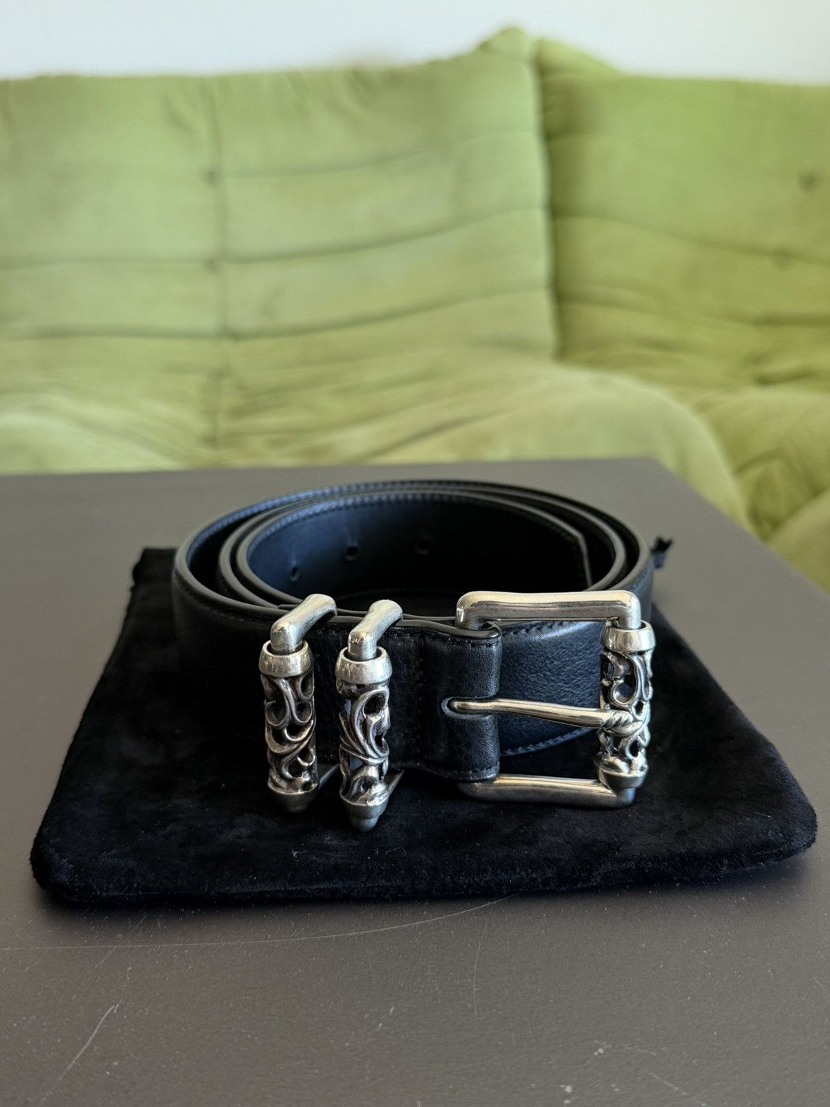 Chrome Hearts Chrome Hearts Roller Belt Size 34 | Grailed