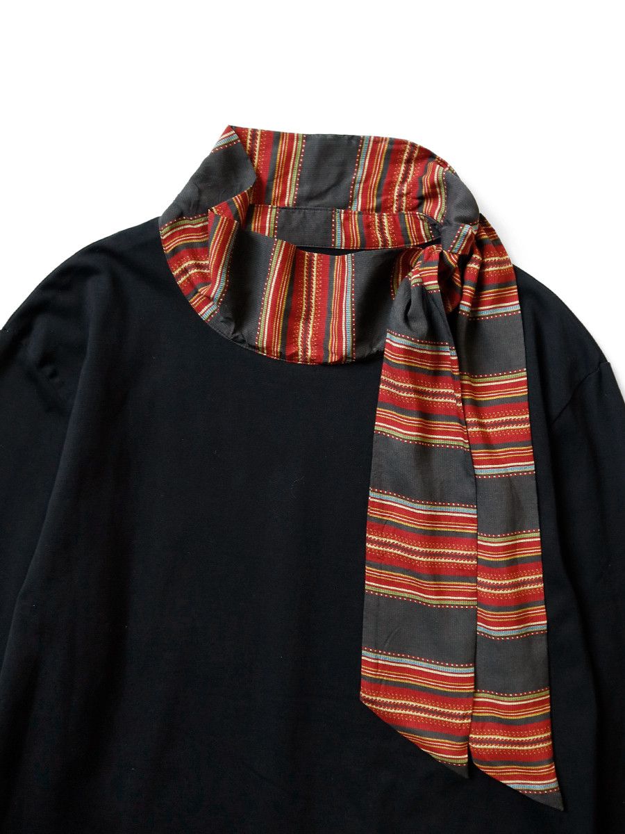 Kapital kapital Jersey Tie Long Sleeve T-shirt Pecos Stripe Size US S / EU 44-46 / 1 - 3 Thumbnail