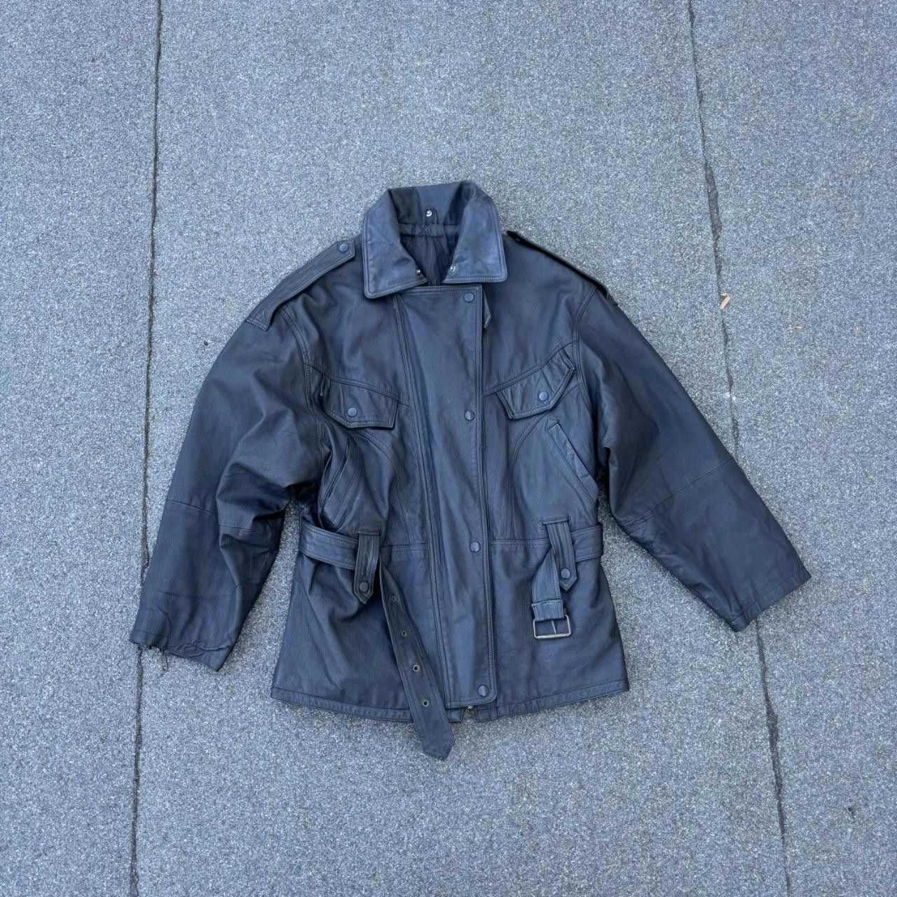 Japanese Brand × Vintage Vintage Opium Leather jacket Size US L / EU 52-54 / 3 - 1 Thumbnail