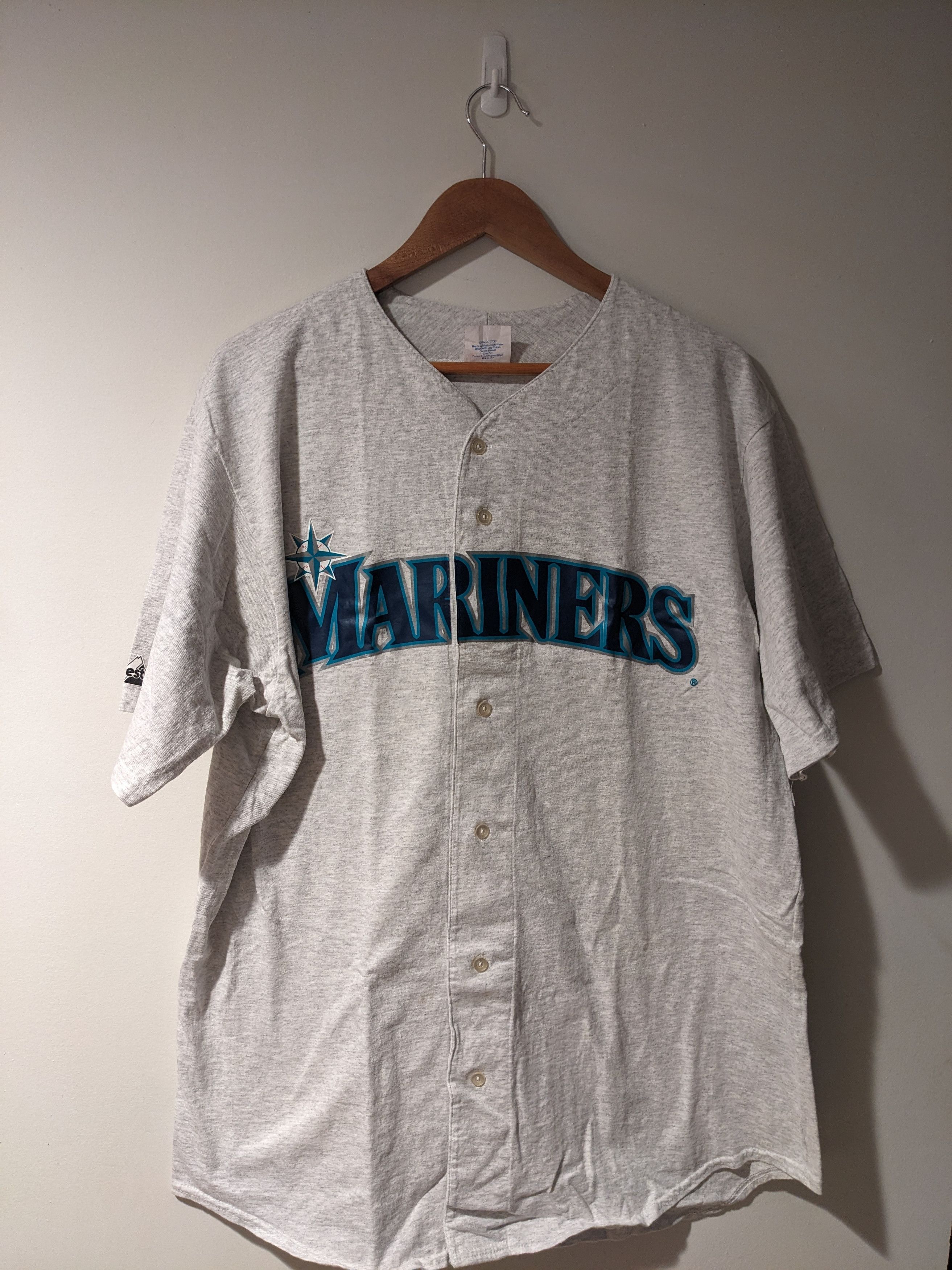 MLB Vintage 90s Seattle Mariners MLB Baseball Majestic Jersey Size US XL / EU 56 / 4 - 1 Thumbnail