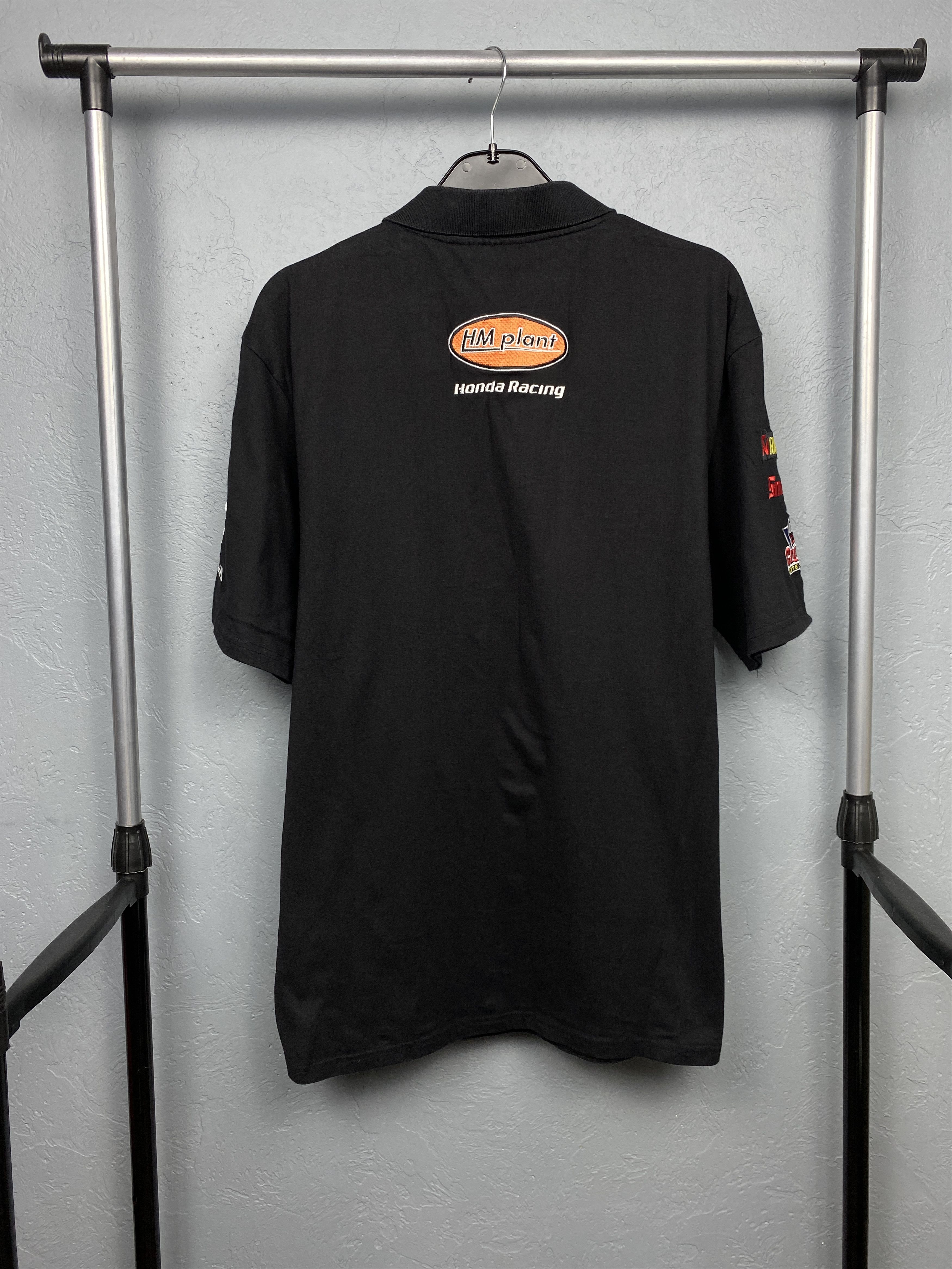 Honda Honda Racing Team Vintage Mens Polo Shirt Size US XL / EU 56 / 4 - 8 Thumbnail