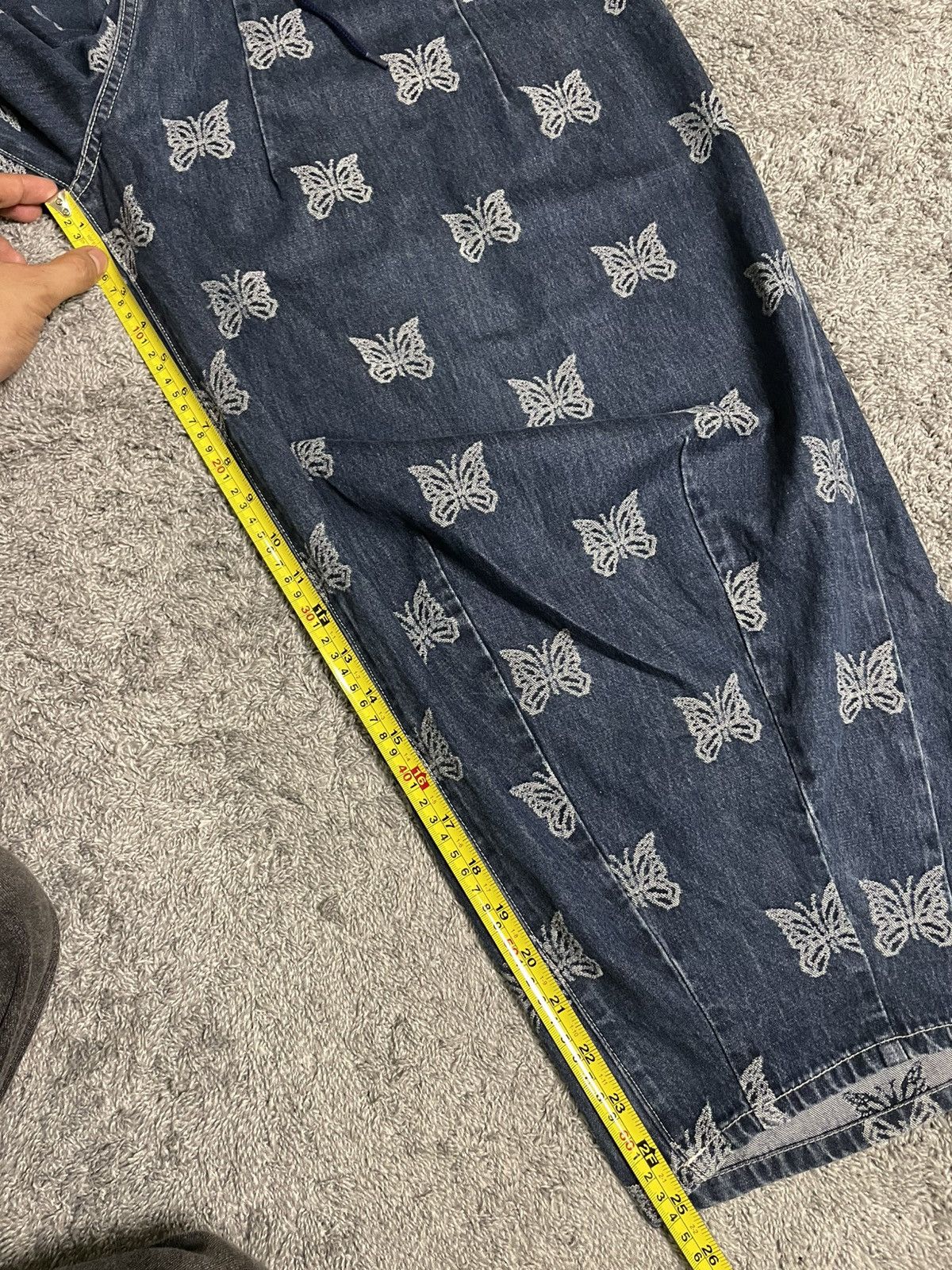 Needles Needles Butterfly Baggy Jeans Size US 30 / EU 46 - 18 Thumbnail
