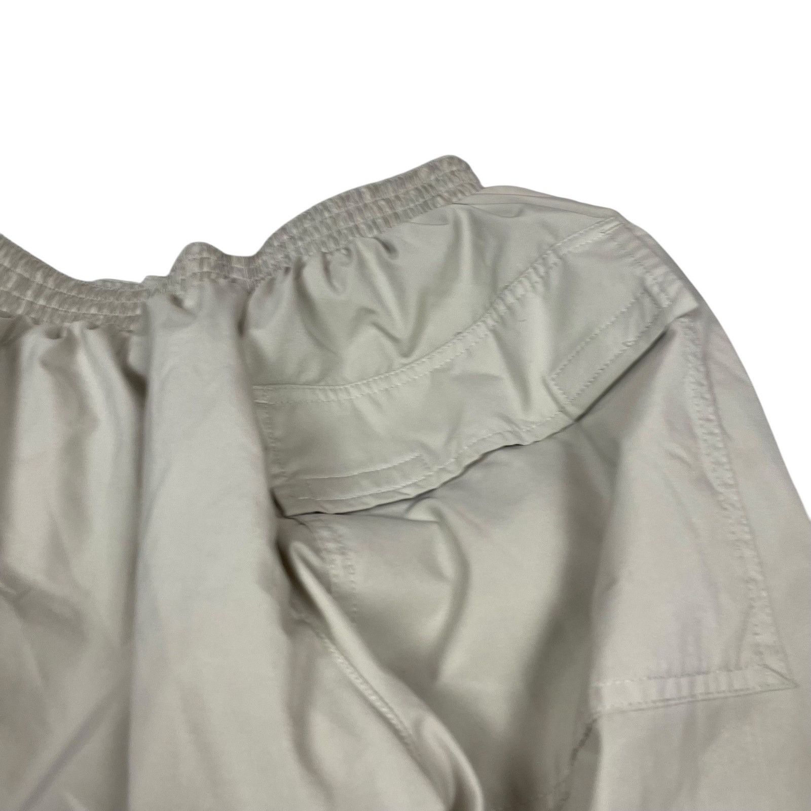 Nike × Vintage Vintage Nike Men's Beige Swoosh Straight Leg Track Pants XS Size US 30 / EU 46 - 3 Thumbnail