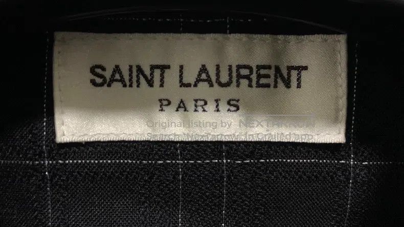 Saint Laurent Paris Saint Laurent Paris Silver thread double pocket cat-eye bu Size US M / EU 48-50 / 2 - 3 Thumbnail