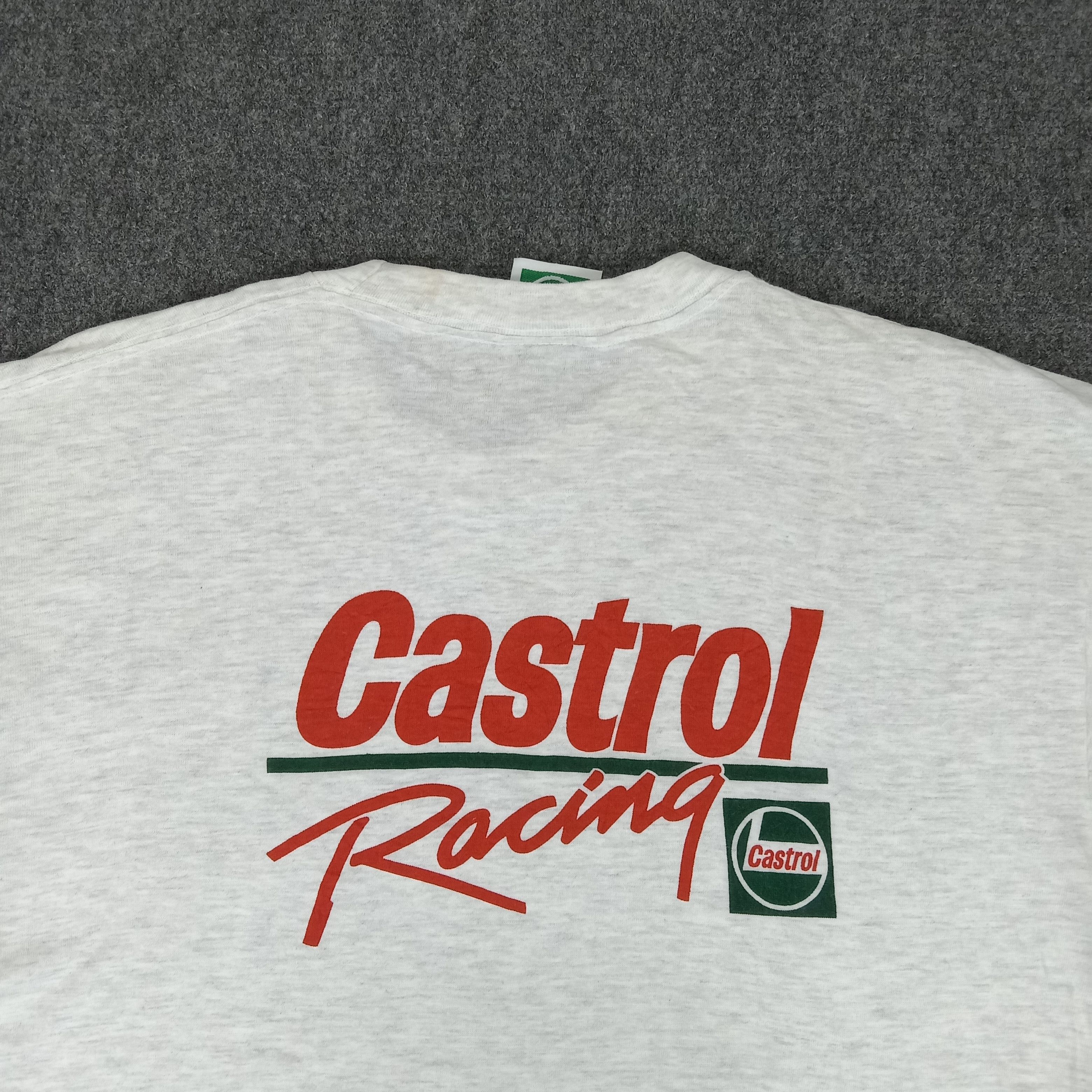 Vintage Castrol Racing Motorsports Oli Lubricant Tshirt Size US L / EU 52-54 / 3 - 2 Thumbnail