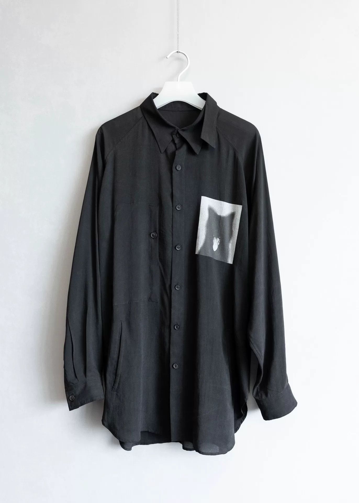 Yohji Yamamoto Yohji Yamamoto Dog Print Long Sleeve Shirt Size US M / EU 48-50 / 2 - 1 Thumbnail