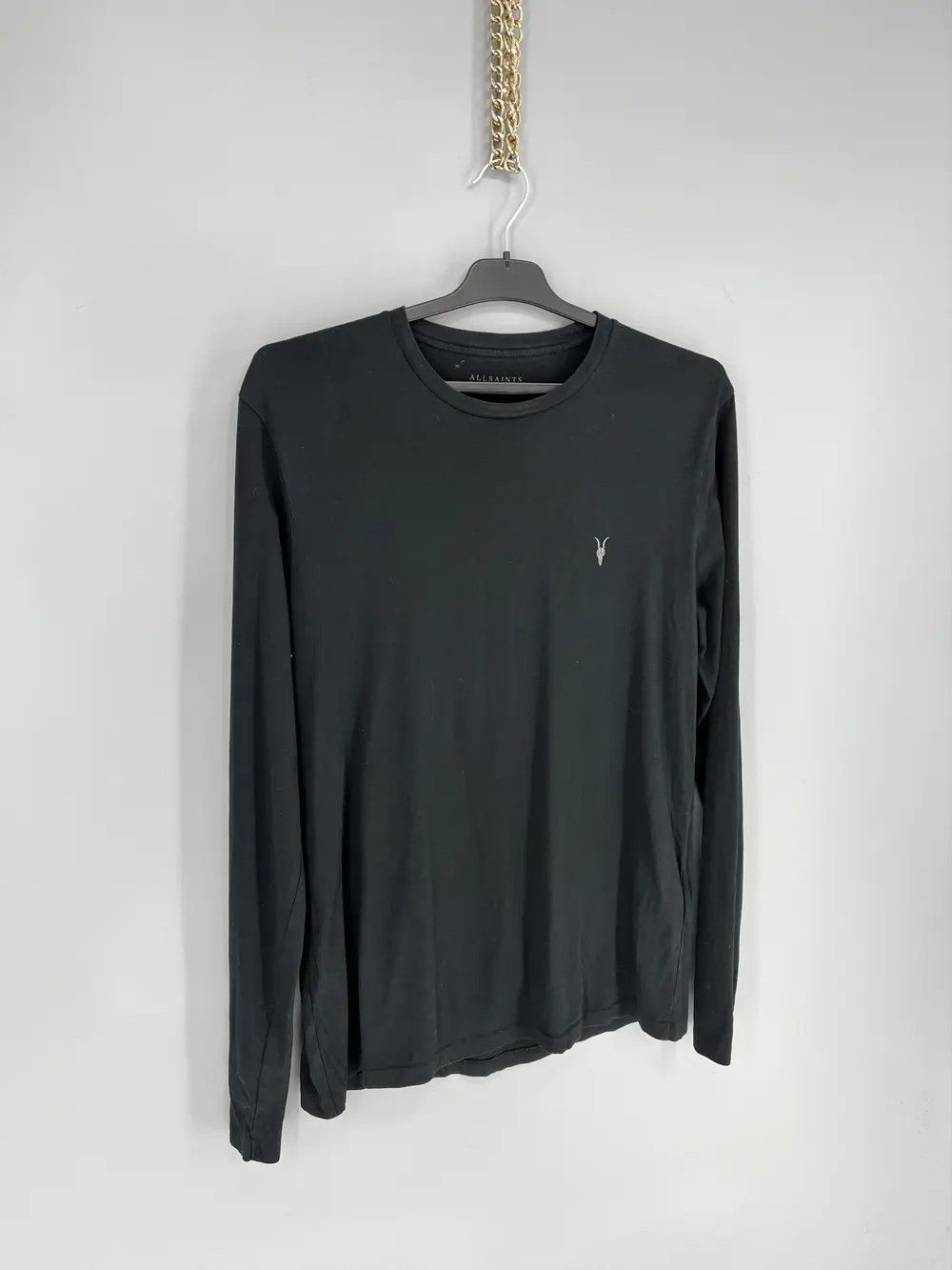 Allsaints Vintage Basic Allsaints Mini Logo Basic Tee Old Money Size US M / EU 48-50 / 2 - 2 Thumbnail