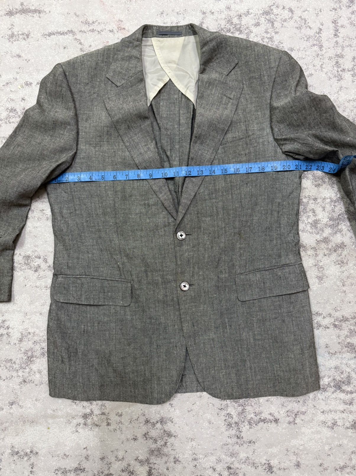 Burberry Burberry London Linen Blazer Size US M / EU 48-50 / 2 - 15 Thumbnail