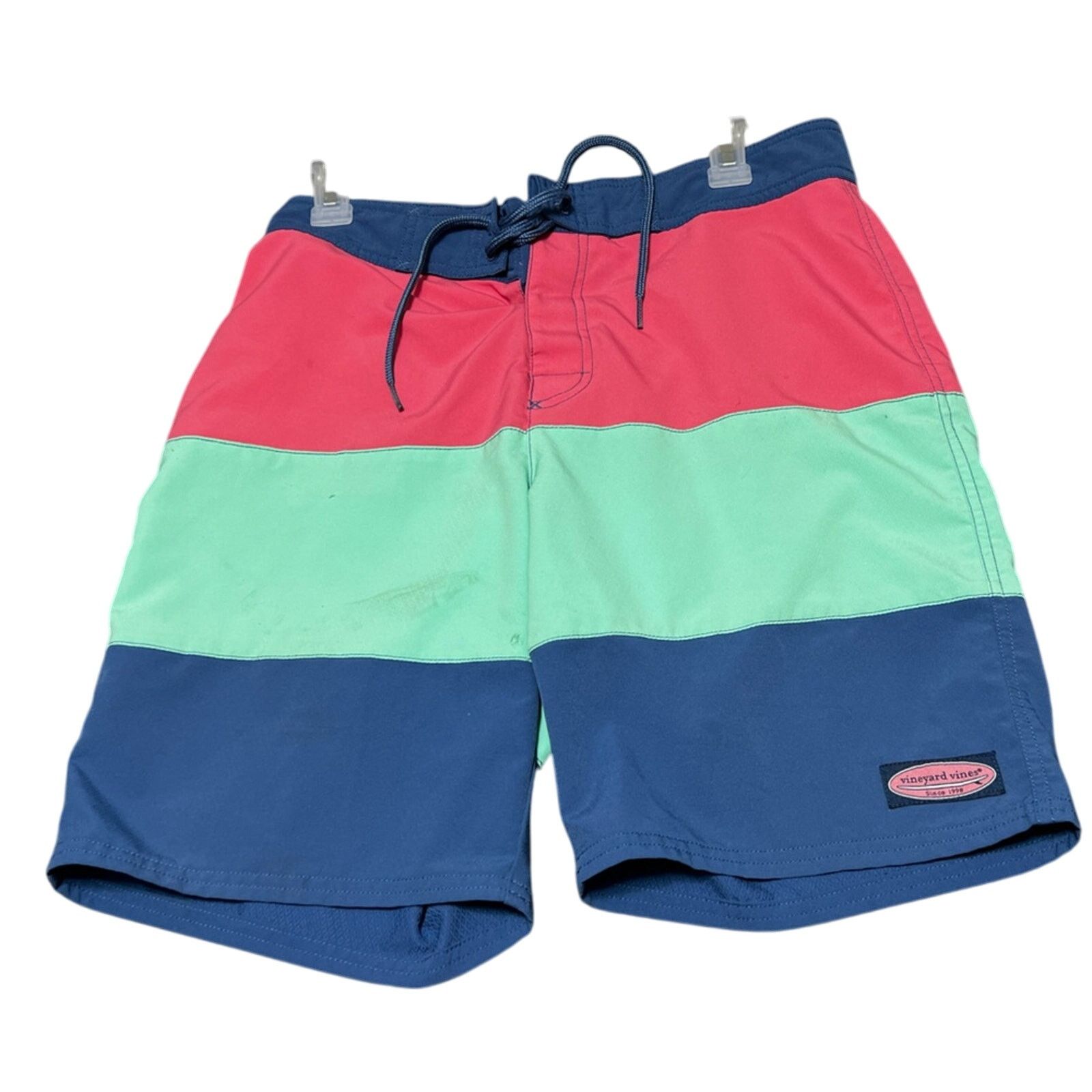 Vineyard Vines Vineyard Vines Pieced Stretch Board Shorts Mens 30 Swim Size US 30 / EU 46 - 1 Thumbnail